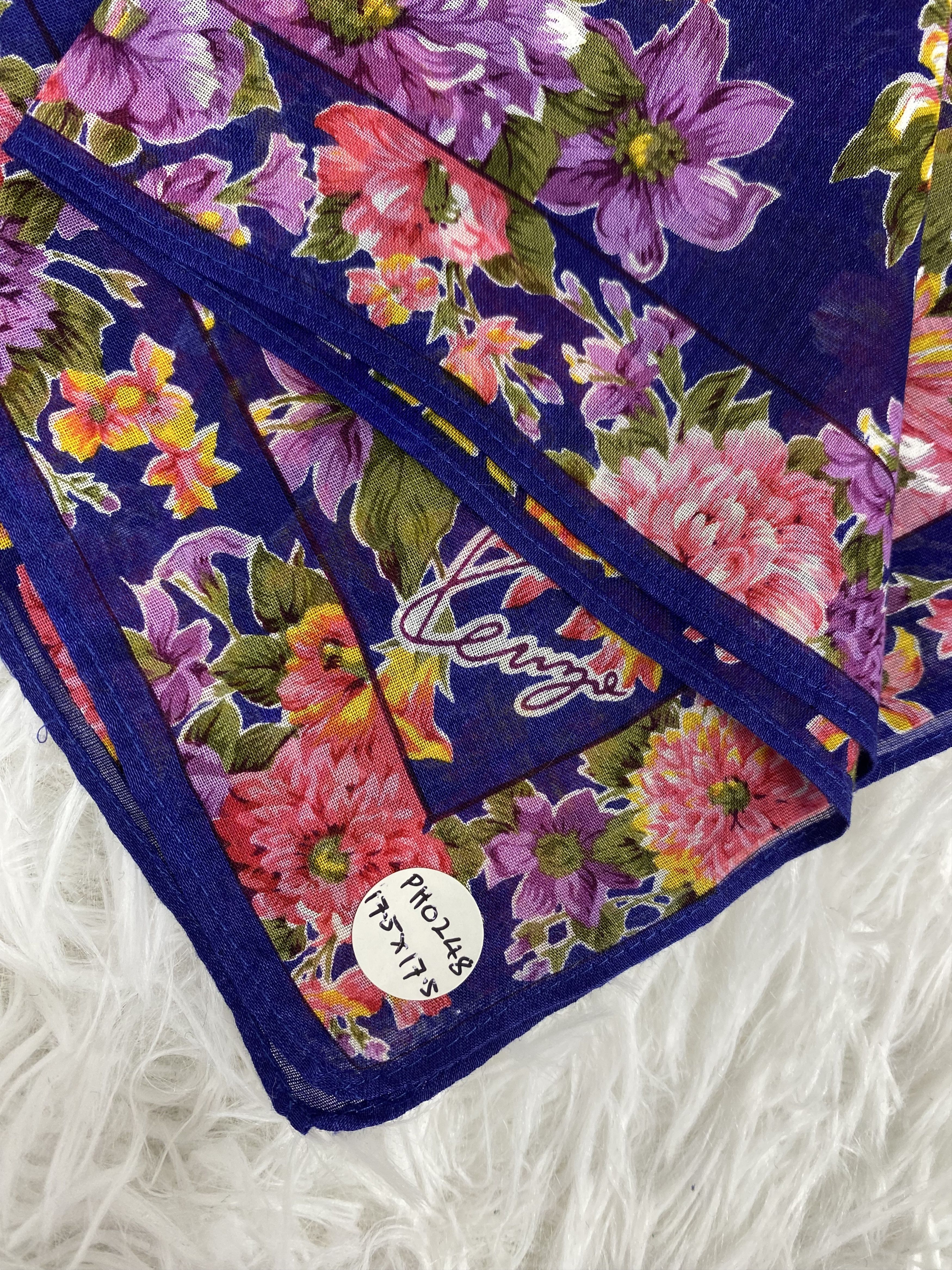 Kenzo Vintage Kenzo Handkerchief Neckerchief PH0248 Size ONE SIZE - 2 Thumbnail