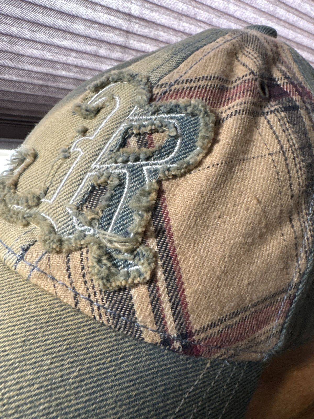 Racer Worldwide Racer Denim Lace-Up Ball Cap Size ONE SIZE - 7 Thumbnail