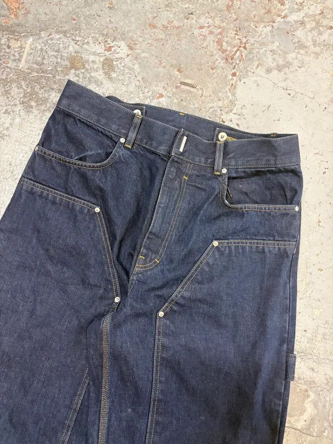 Givenchy Givenchy Pantalon carpenter en denim - Indigo Blue - 32 Size US 32 / EU 48 - 5 Thumbnail