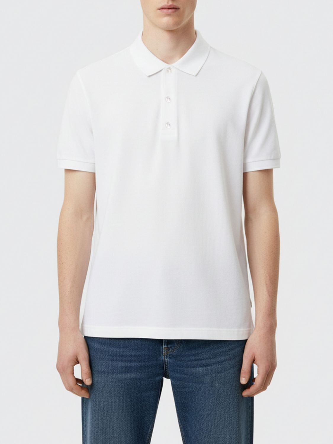Tom Ford Tom Ford Polo Shirt Men Beige Size US S / EU 44-46 / 1 - 1 Thumbnail
