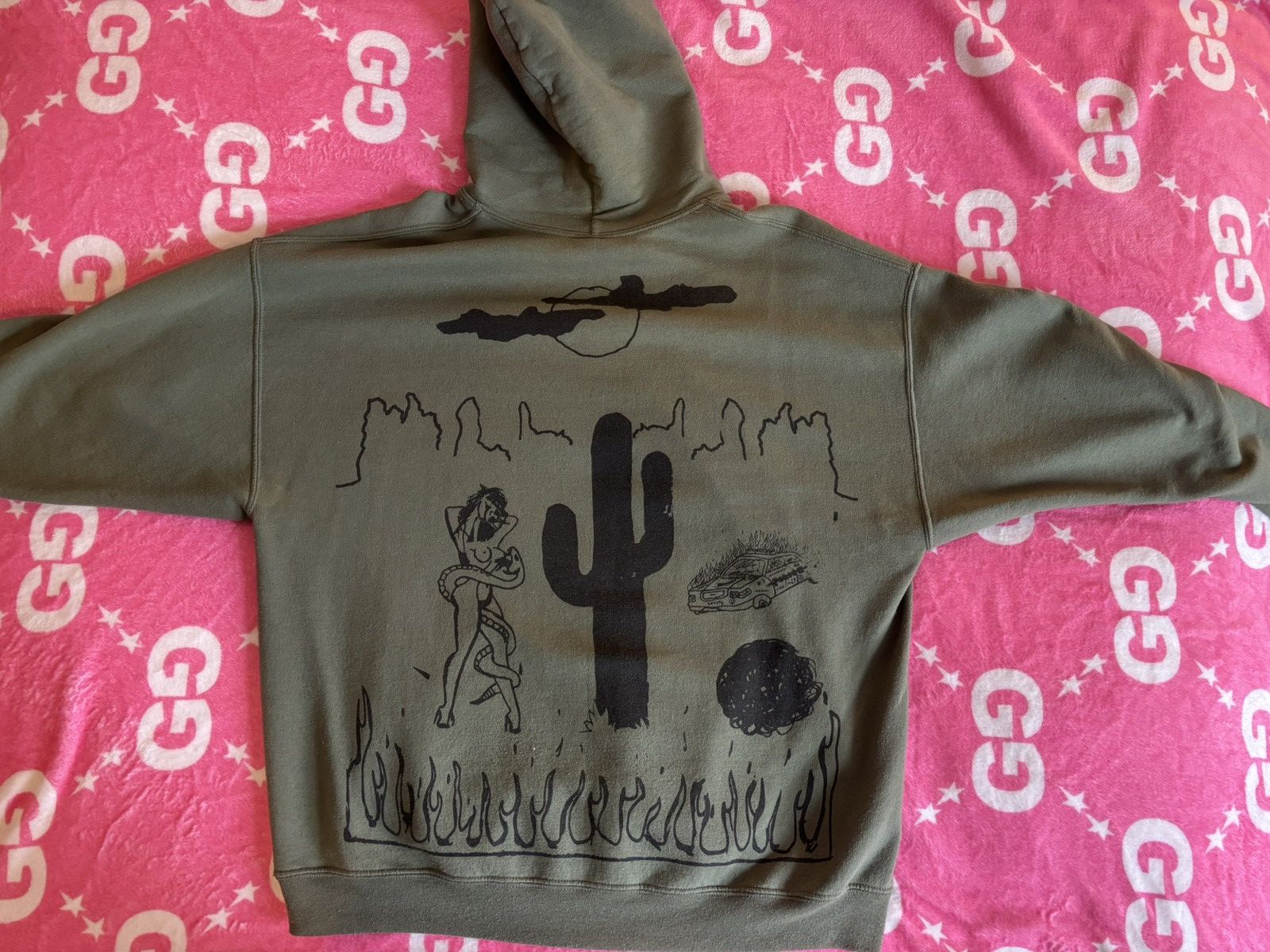 Travis Scott Rodeo Tour Hoodie Size US XL / EU 56 / 4 - 2 Thumbnail