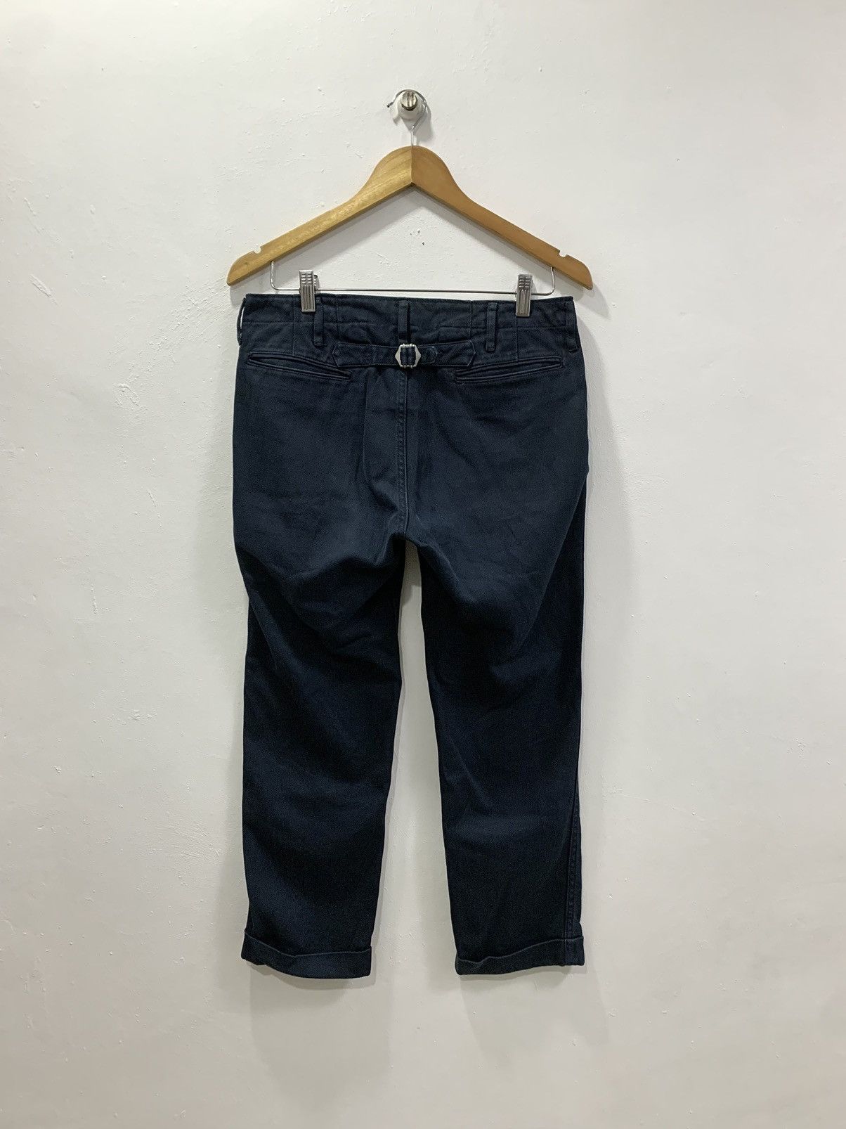 Visvim VISVIM BUCKLE BACK HIGH-WATER PANTS Size US 31 - 11 Thumbnail