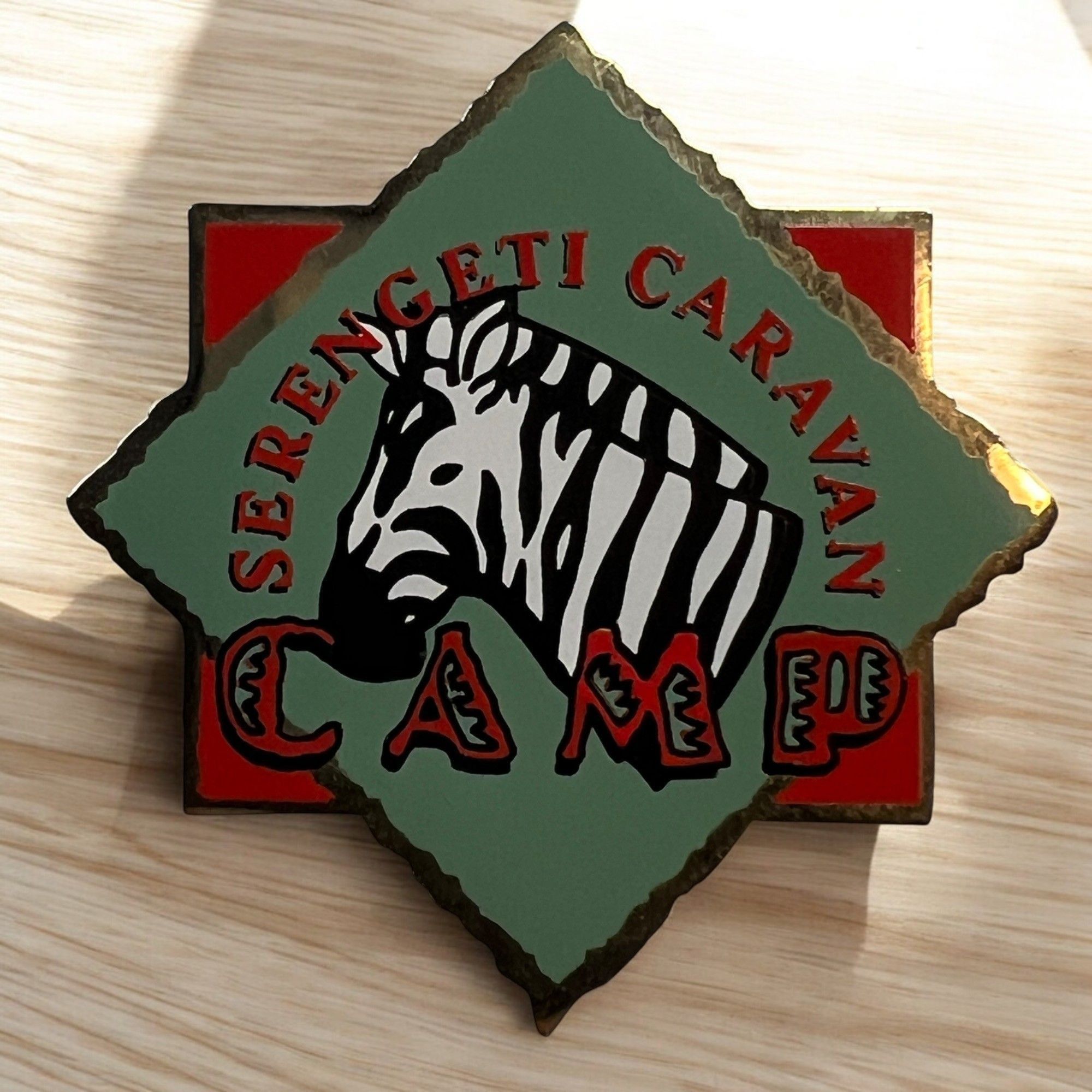 Disney Disney Pin - Zebra - Serengeti Caravan Camp from 2000 Size ONE SIZE - 1 Thumbnail