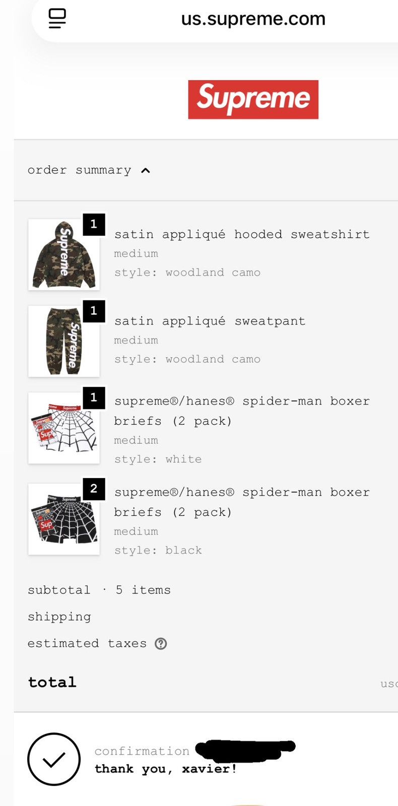 Supreme Supreme Satin Appliqué Hooded Sweatshirt Camo Medium Size US M / EU 48-50 / 2 - 4 Thumbnail
