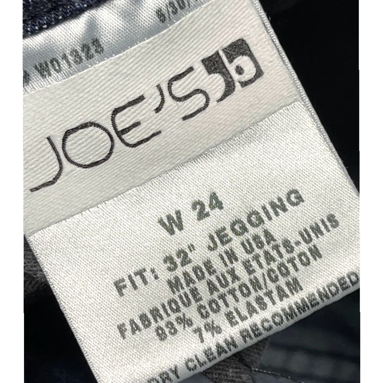 Vintage Joes Jeans Jegging Size 24 Denim Dark Blue 30 Inseam 5-Pocket Womens Pants Jeans Size 42" / US 20 - 4 Thumbnail