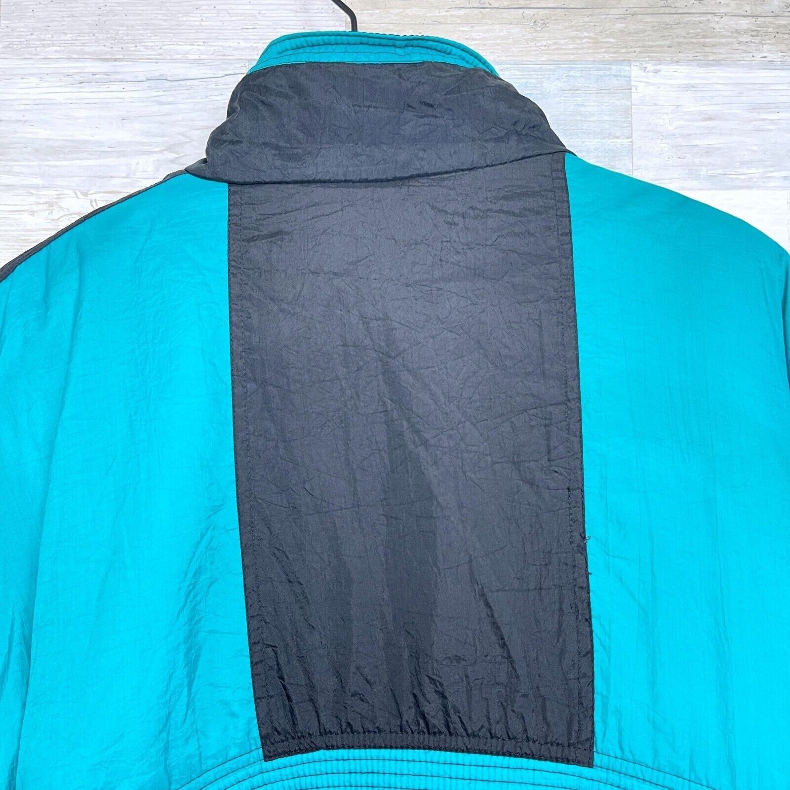 Other Gitano Retro Nylon Puffer Ski Jacket Black Green VTG Mens M Size US M / EU 48-50 / 2 - 4 Thumbnail