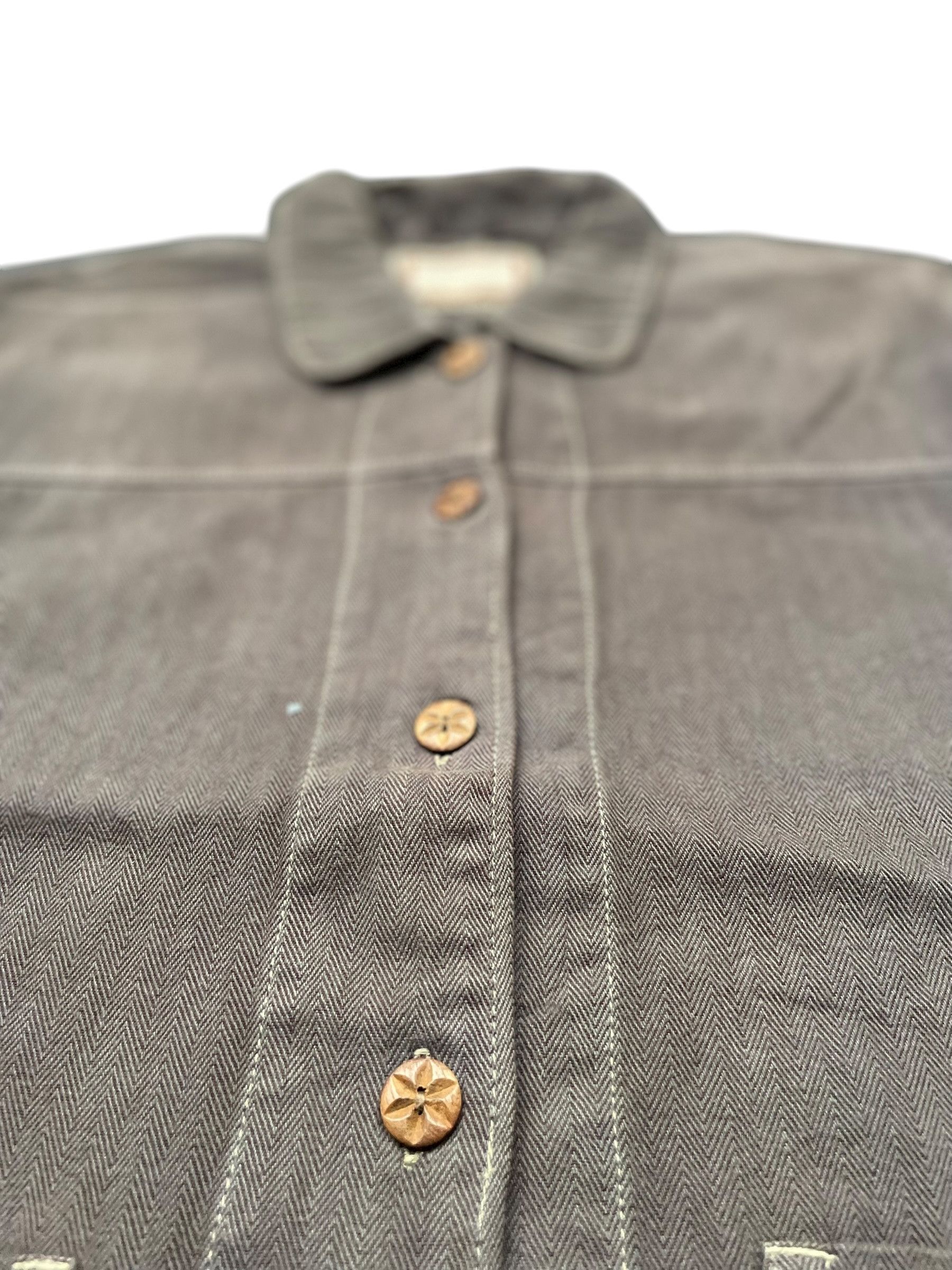 Japanese Brand Pyumosso HBT Chore Jacket Size US XL / EU 56 / 4 - 4 Thumbnail