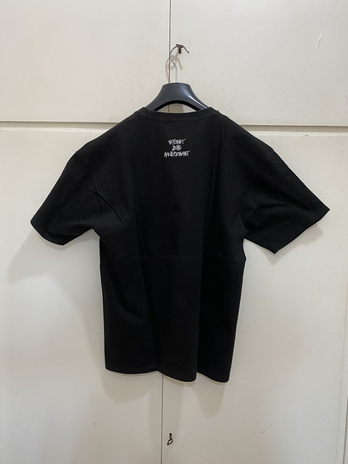 Stussy Stüssy x Bape 30th Anniversary T-shirt, size L, black used Size US L / EU 52-54 / 3 - 8 Thumbnail