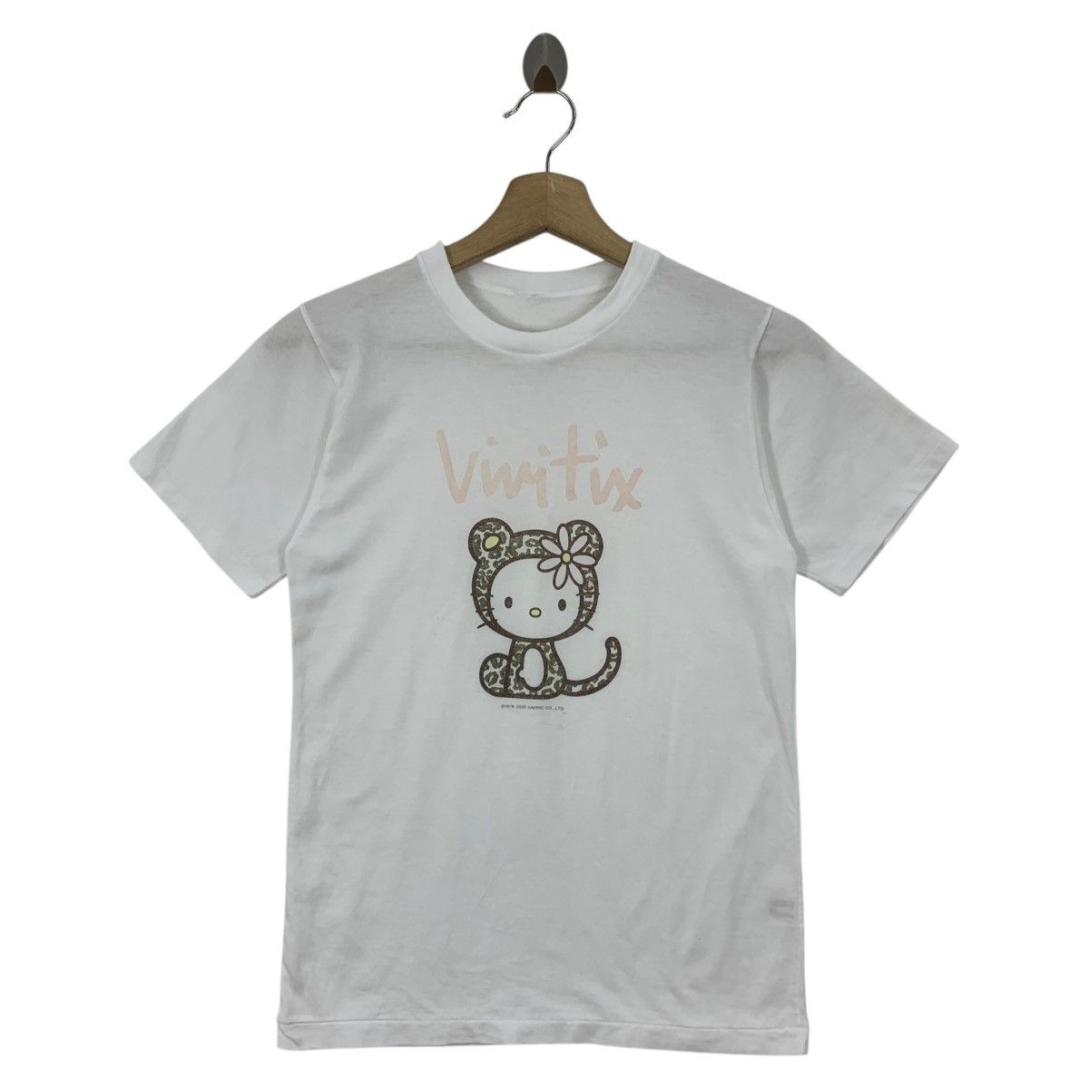 Anime × Vintage Vintage HELLO KITTY Sanrio character cartoon tee shirt Size XXS / US 00 / IT 34 - 1 Thumbnail