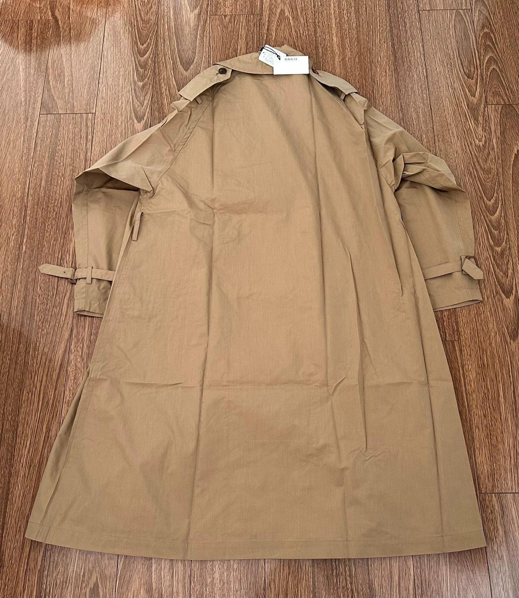 Auralee AURALEE FINX POLYESTER BIG TRENCH COAT NEW Size 3 Size US L / EU 52-54 / 3 - 2 Thumbnail