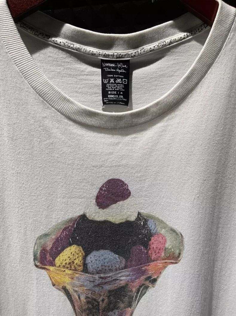 Number (N)ine Number (N)ine09aw graduation commemorative ice cream short- Size US XL / EU 56 / 4 - 5 Thumbnail
