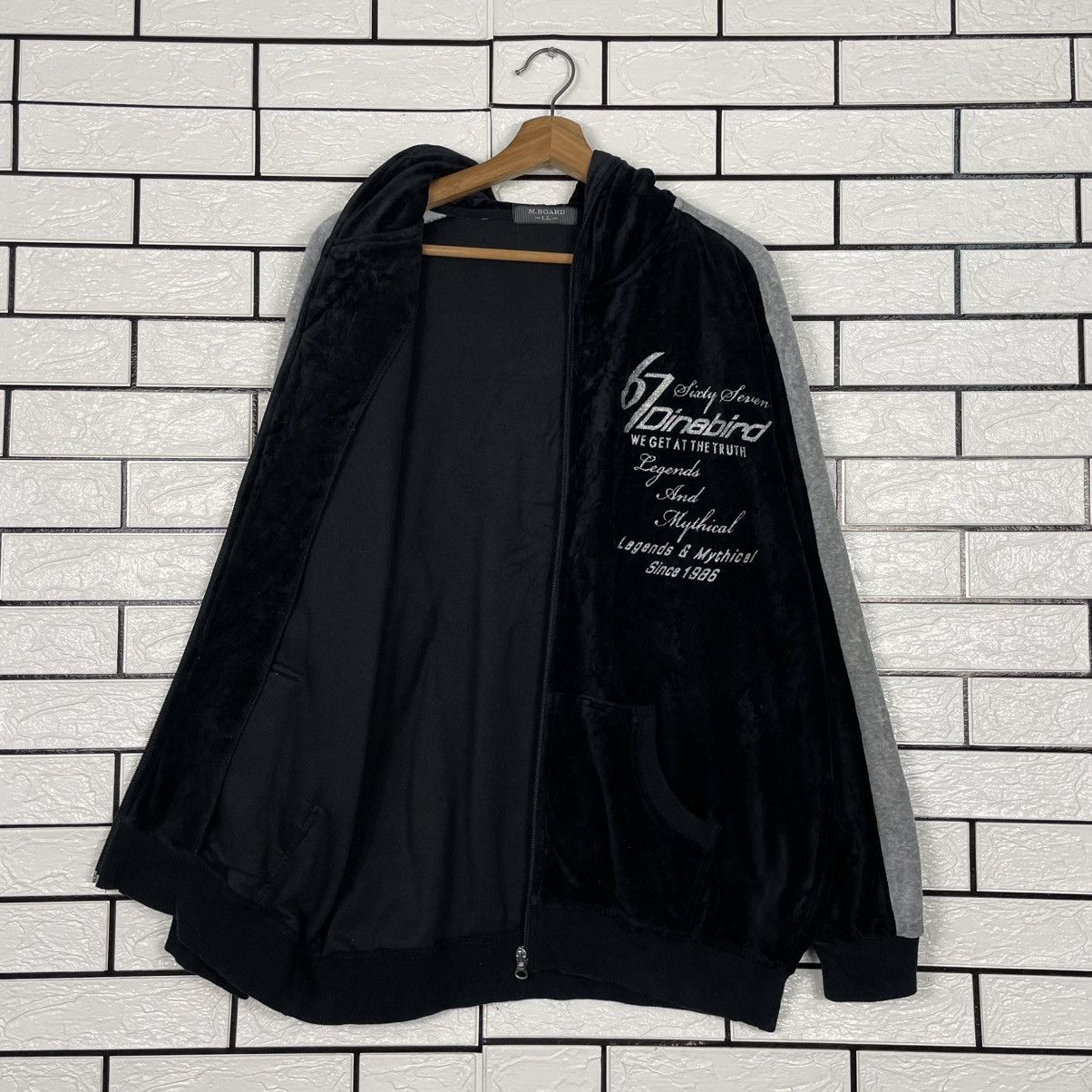Japanese Brand Japanese Brand M. Board 67 Zipper Hoodie Size US L / EU 52-54 / 3 - 10 Thumbnail