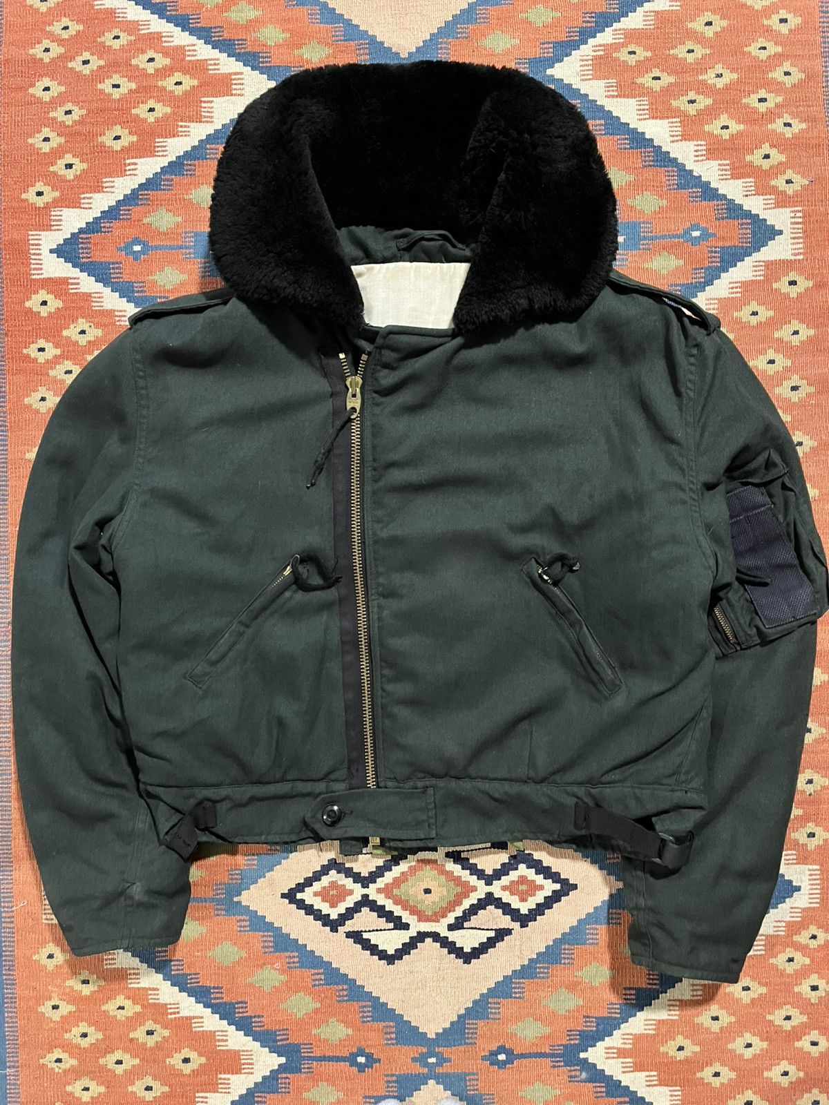 Japanese Brand vintage cropped military bomber jacket 60’s GRAIL Size US M / EU 48-50 / 2 - 1 Thumbnail