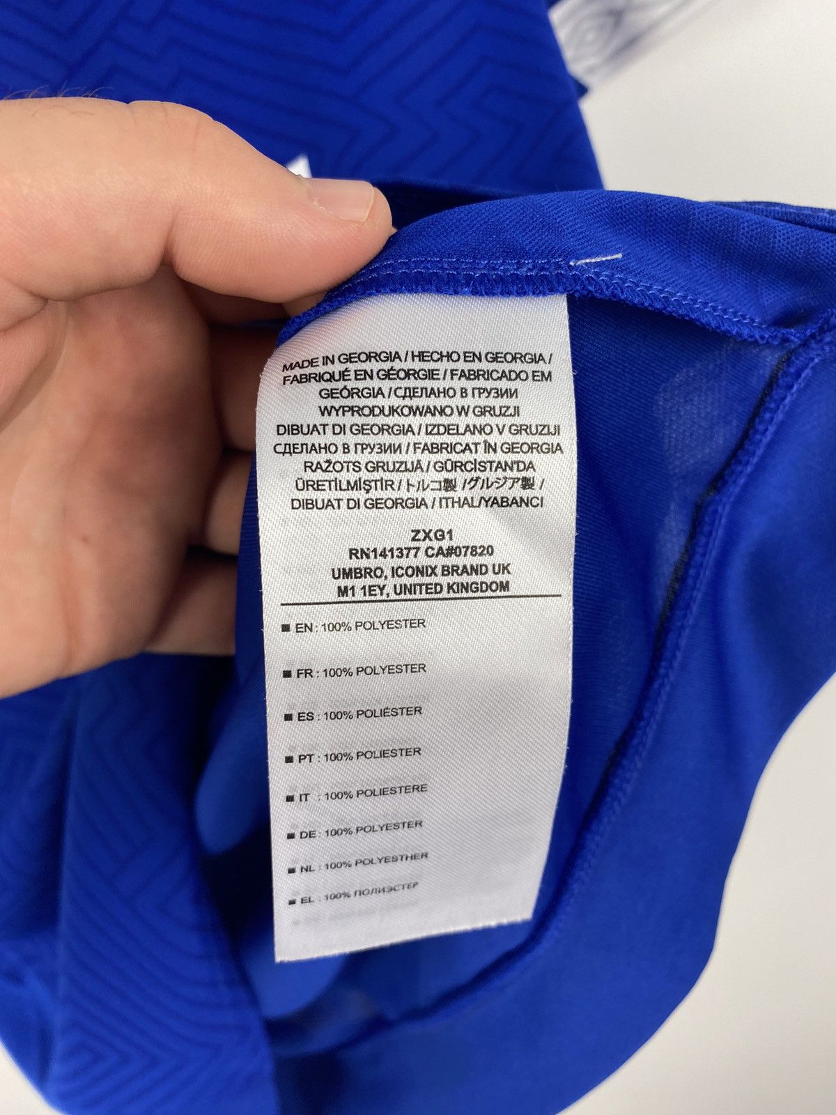 Umbro FC Schalke 2018 2019 Soccer Jersey PSG Borussia Milan Size US XS / EU 42 / 0 - 9 Thumbnail