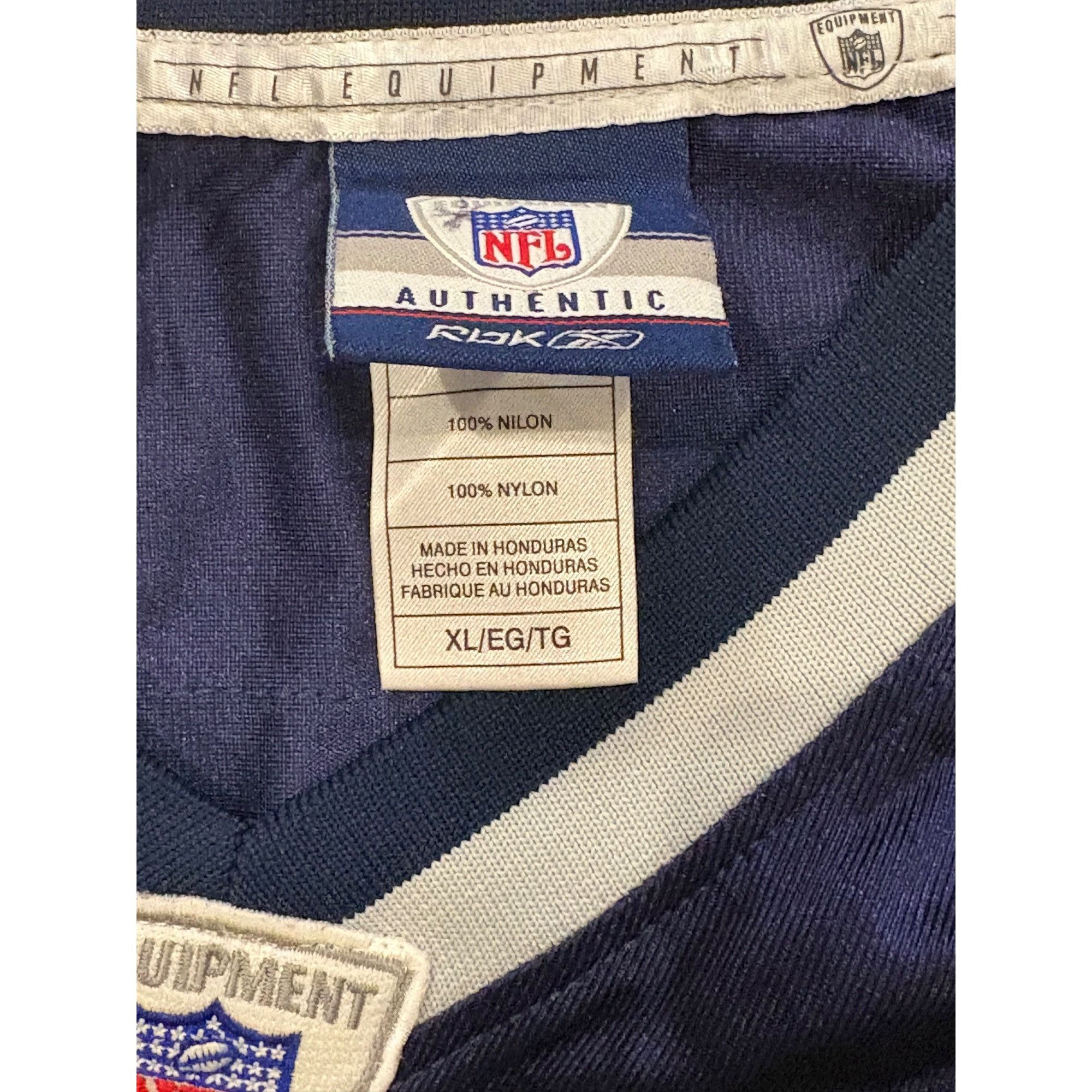 Reebok Reebok New England Patriots Tom Brady #12 Blue NFL Football Size US XL / EU 56 / 4 - 7 Thumbnail