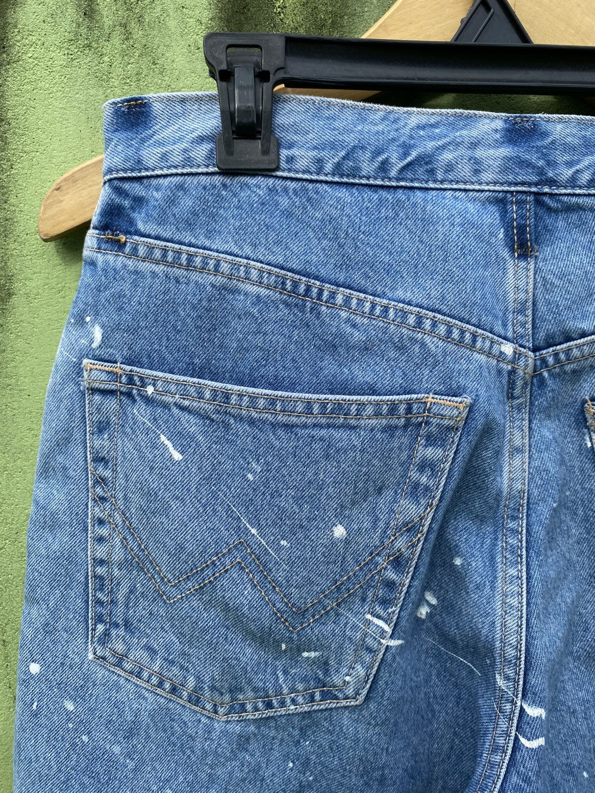 Edwin Edwin Made In Japan Vintage Jeans Shorts Pain Splatter Drip Size US 30 / EU 46 - 8 Thumbnail