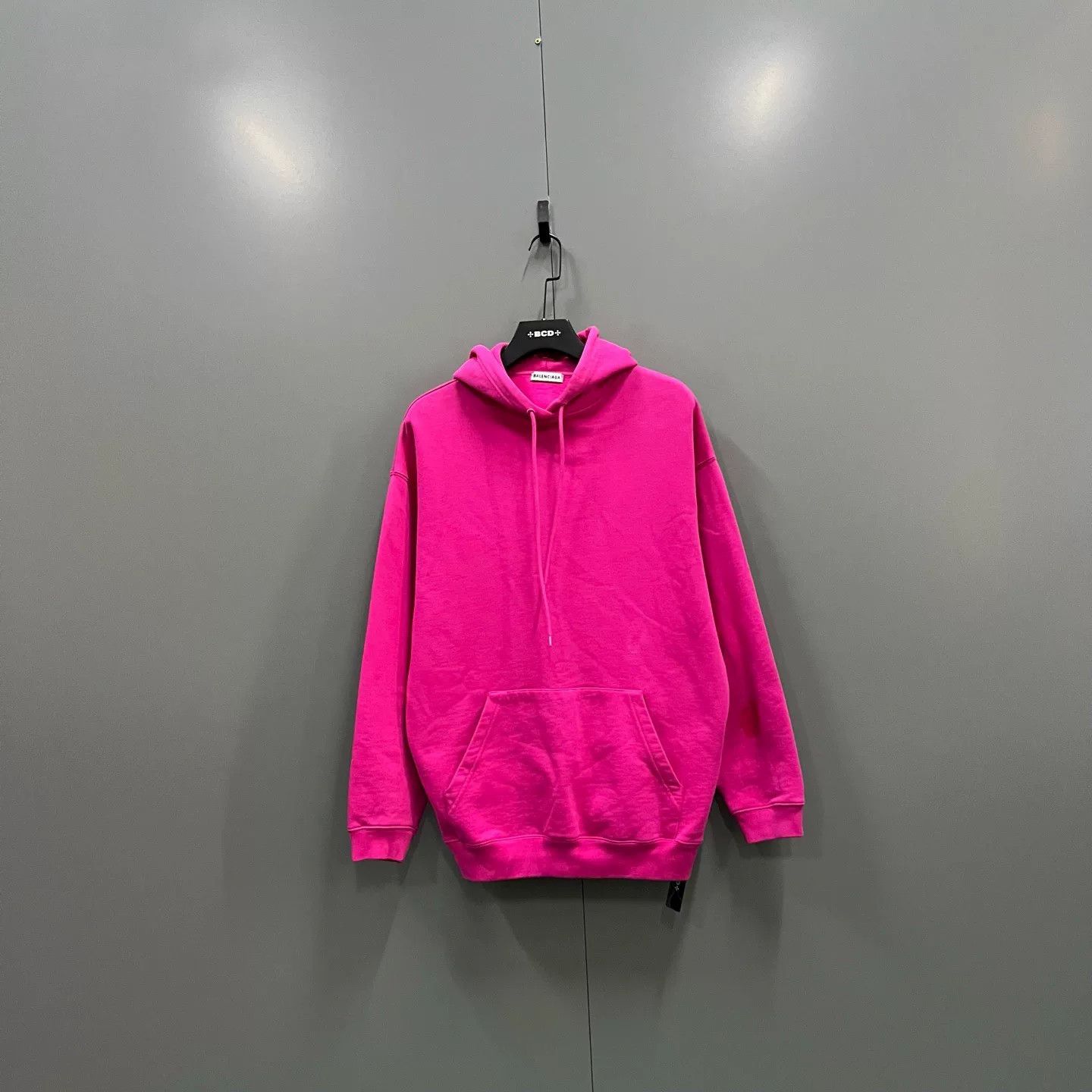 Balenciaga Balenciaga Pink Logo Hoodie Size S Size US S / EU 44-46 / 1 - 1 Thumbnail