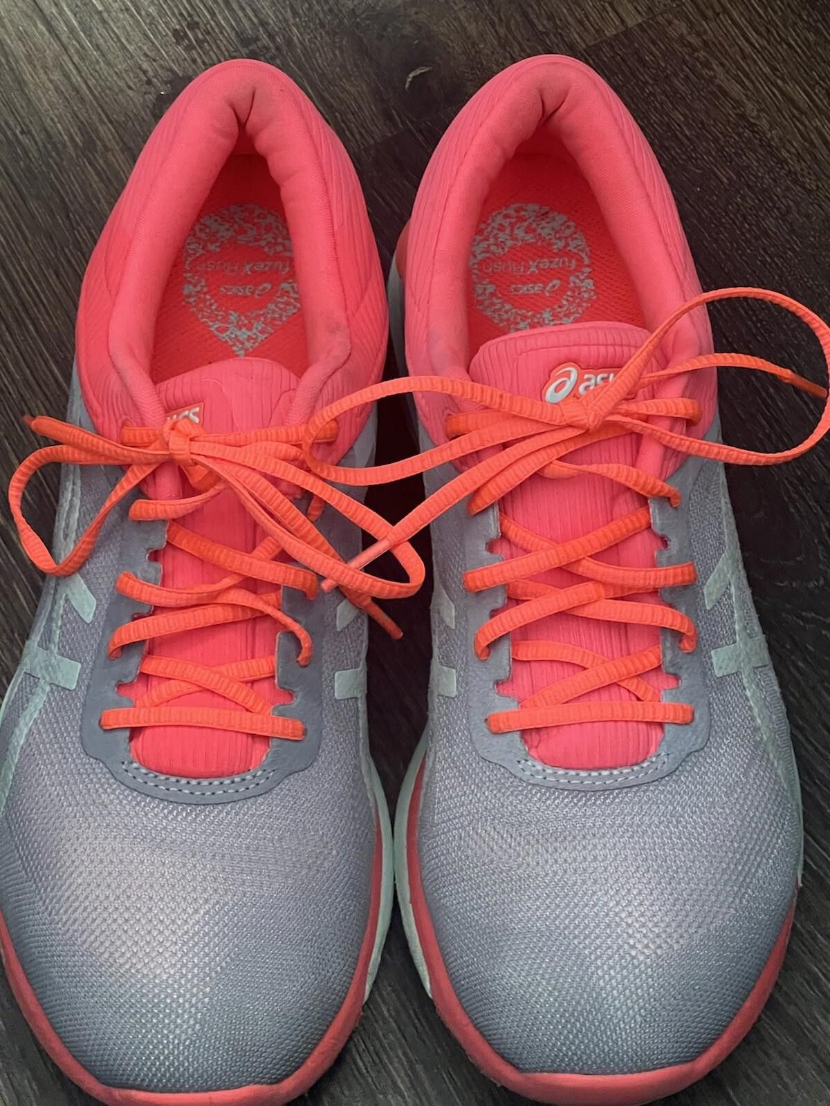 Asics ASICS Fuzex Rush Running Womens Grey Athletic T768N-9687 10 Size US 10 / IT 40 - 3 Thumbnail
