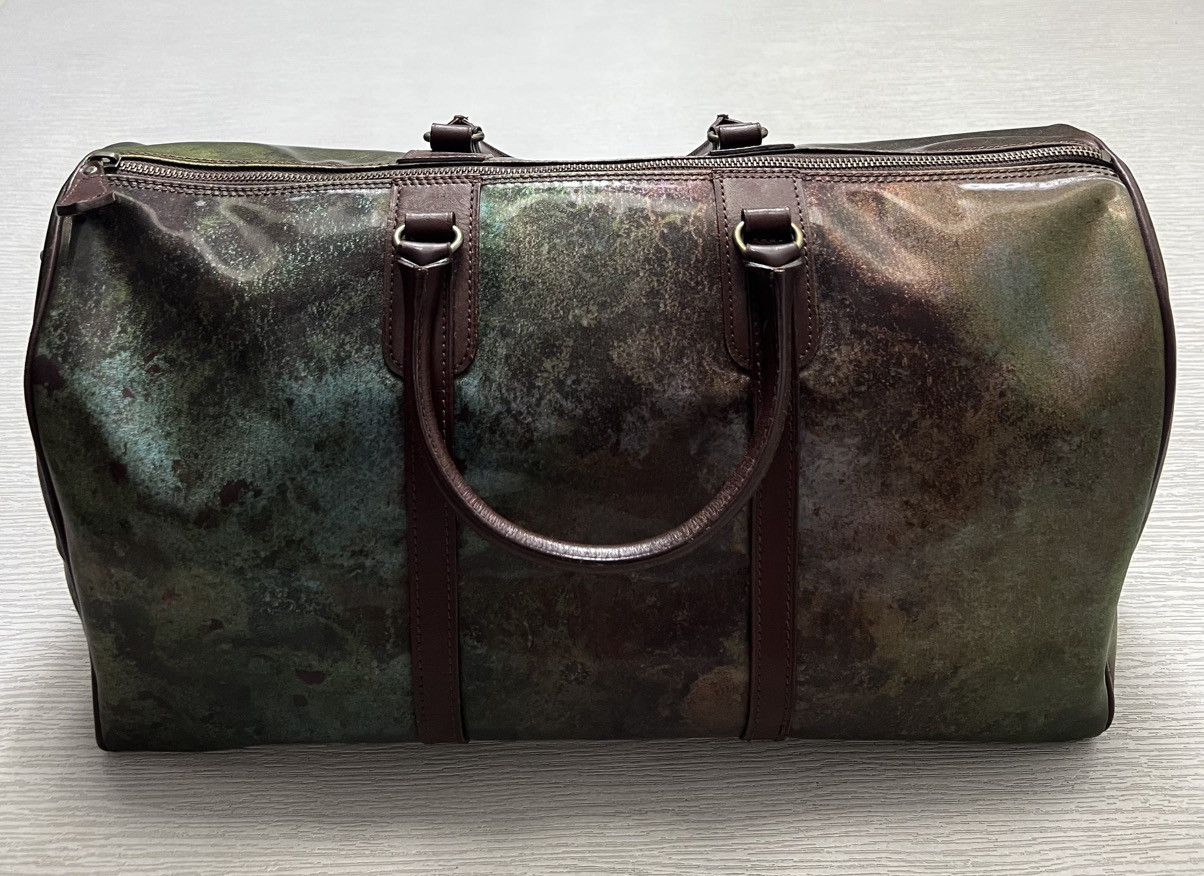 Jean Paul Gaultier JPG - FW95 - Cyber Iridescent Rust Two Way Boston Duffle Bag Size ONE SIZE - 3 Thumbnail