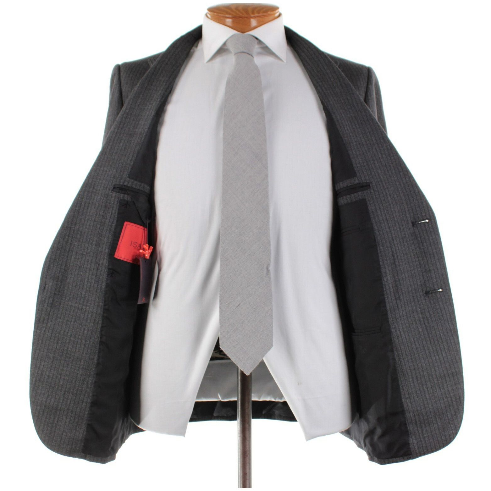 Isaia isaia Suit Size US 38 Regular in Gray Size 38R - 8 Thumbnail