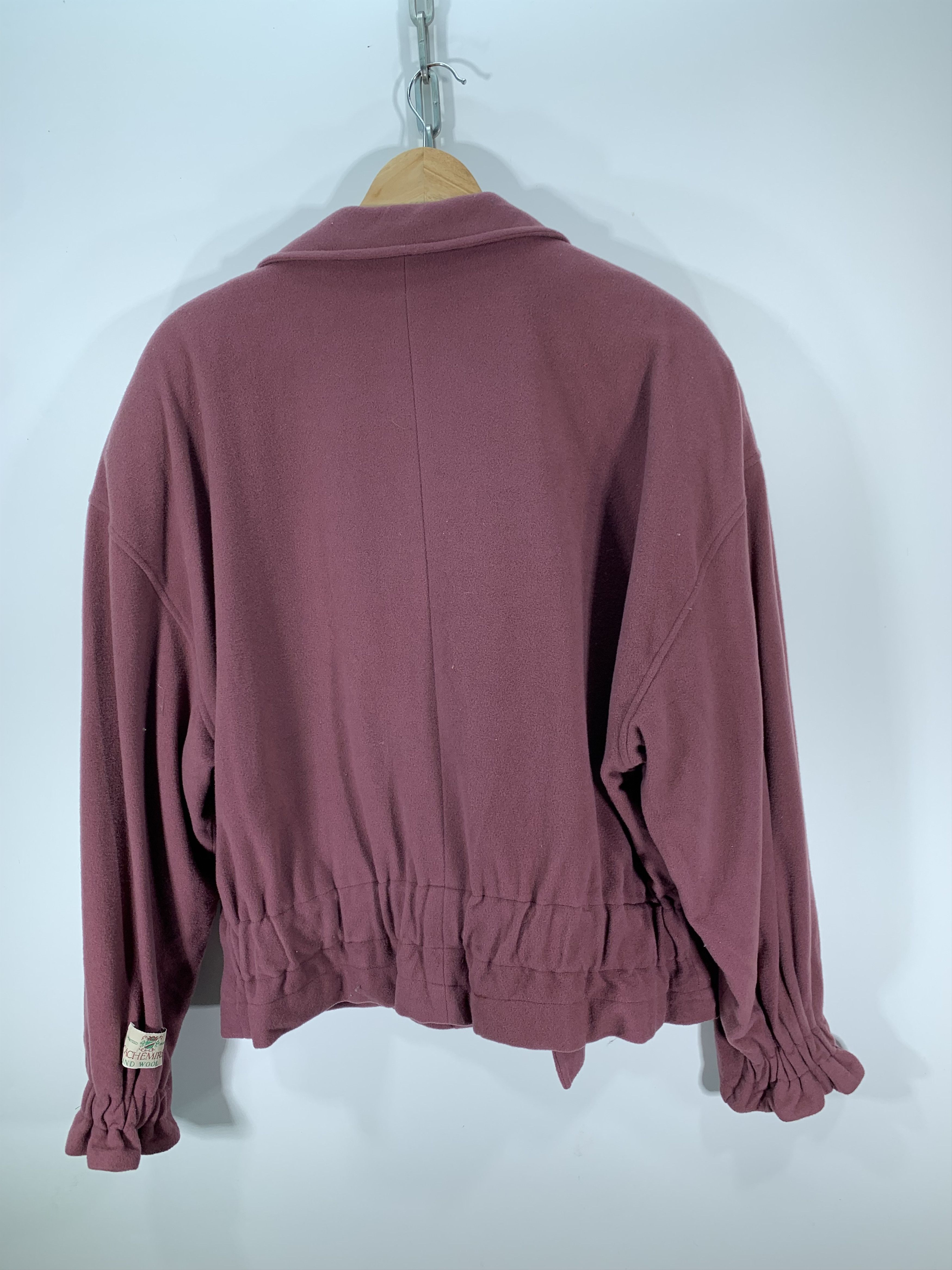 Vintage Greasly Wool Cashmere Cardigan