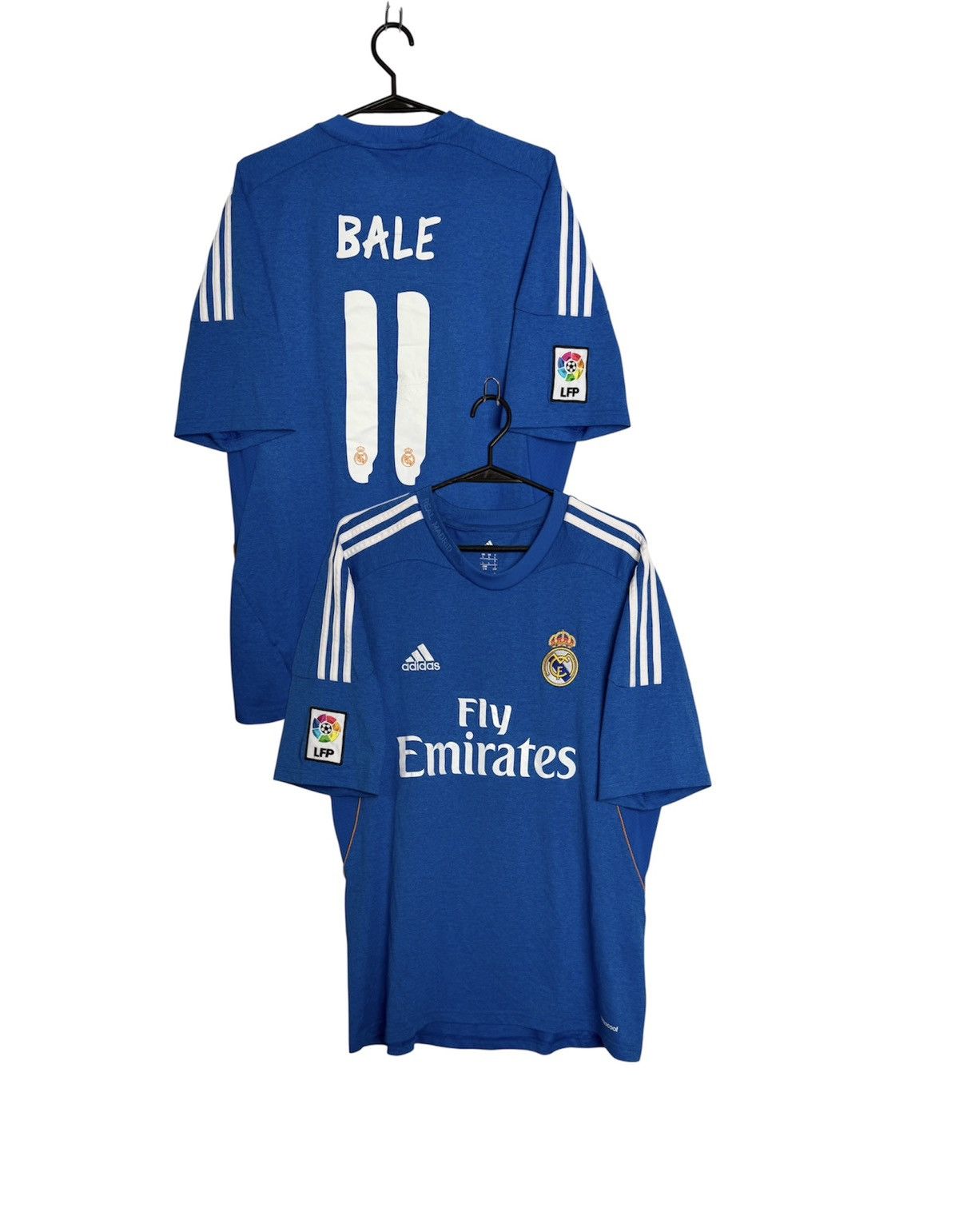 Adidas Adidas Real Madrid 2013/2014 Bale #11 Soccer Jersey Size US L / EU 52-54 / 3 - 1 Thumbnail
