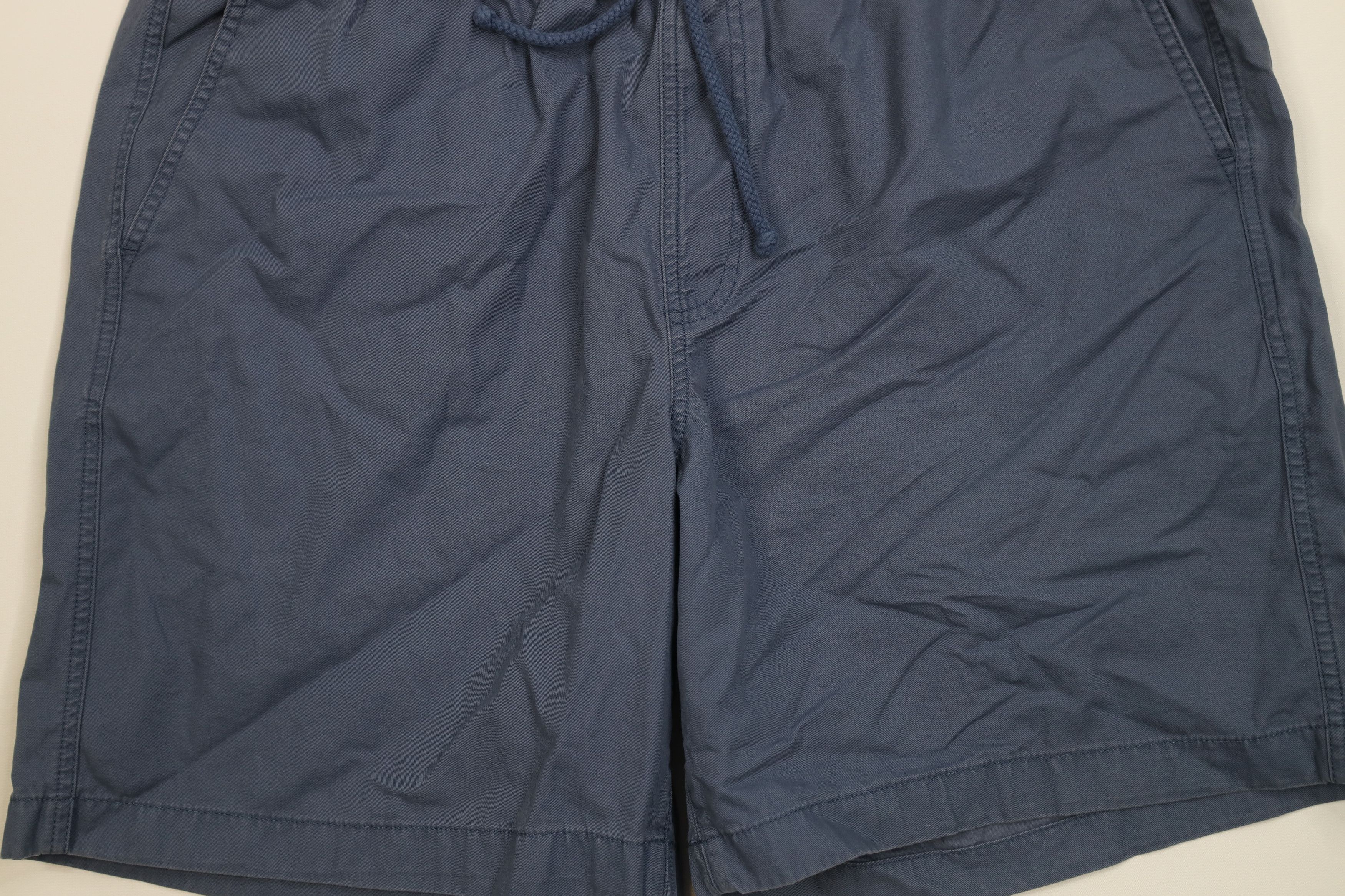 L.L. Bean Vtg 90s Y2K LL Bean Above Knee Shorts Organic Cotton Blue Size US 36 / EU 52 - 3 Thumbnail