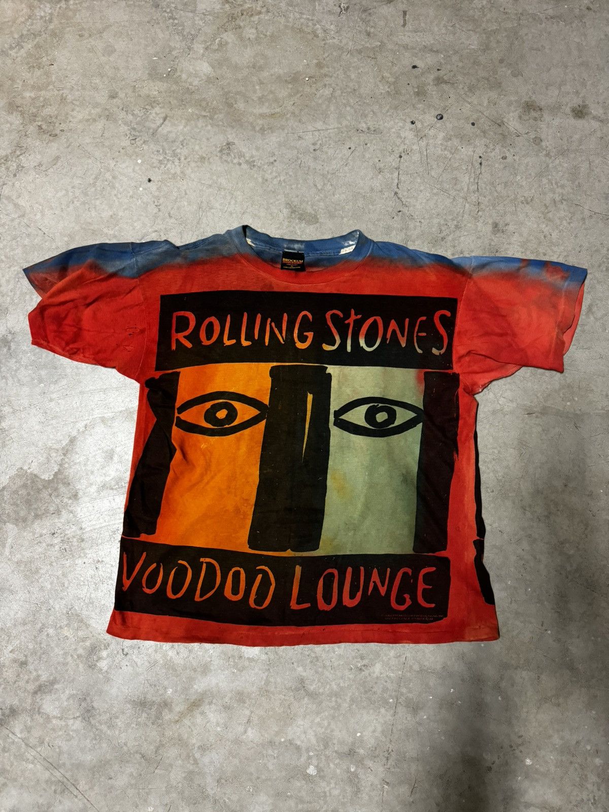 image of Vintage Rolling Stones Voodoo Lounge Tee, Men's (Size XL)