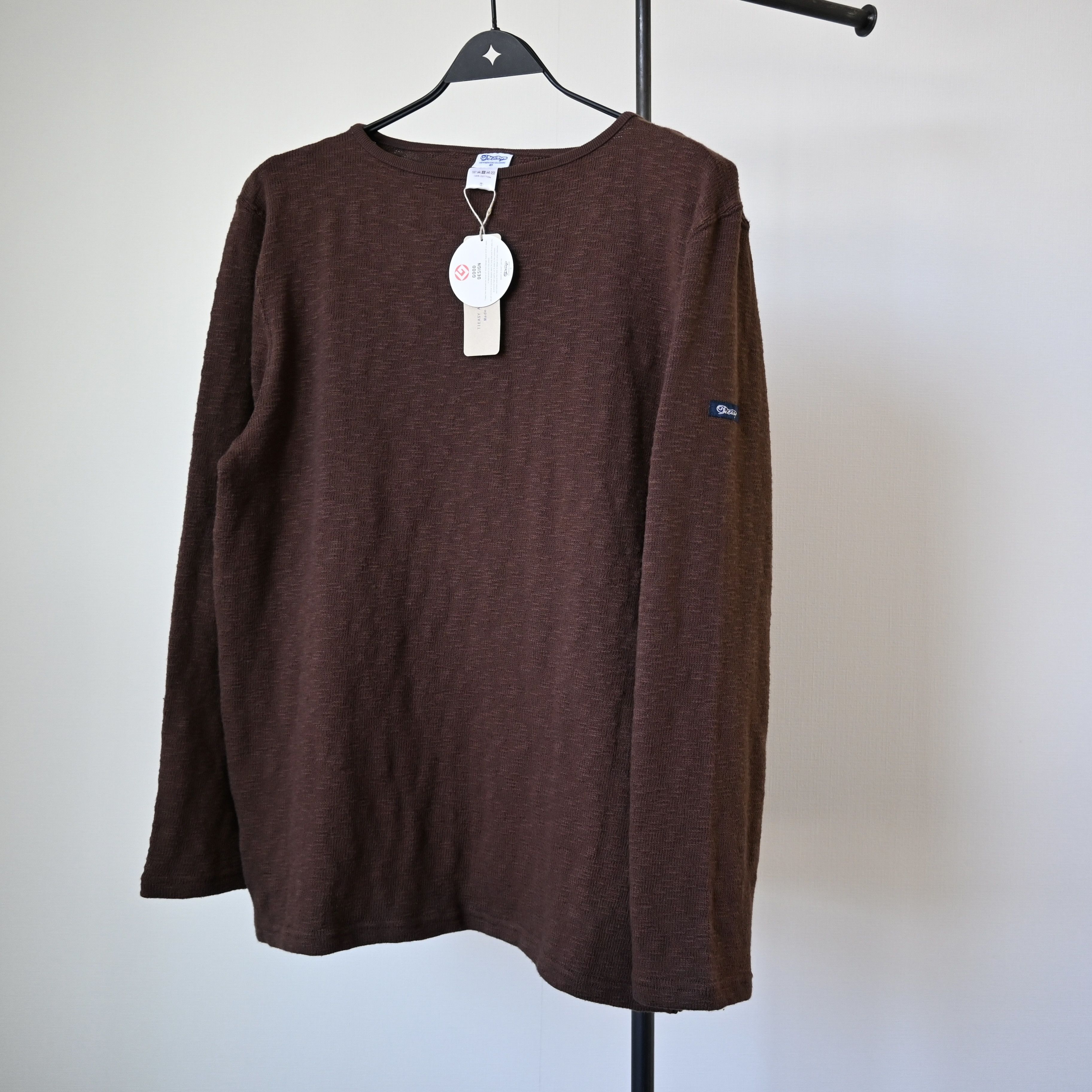 Japanese Brand Tieasy te001 heavyweight slub boatneck shirt, made in Japan Size US M / EU 48-50 / 2 - 14 Thumbnail