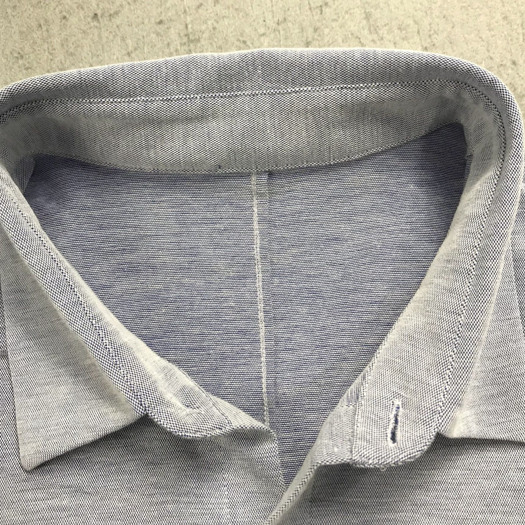 Lululemon Lululemon Shirt Mens Large Blue Cotton Blend Poplin Casual Button Size US L / EU 52-54 / 3 - 7 Thumbnail