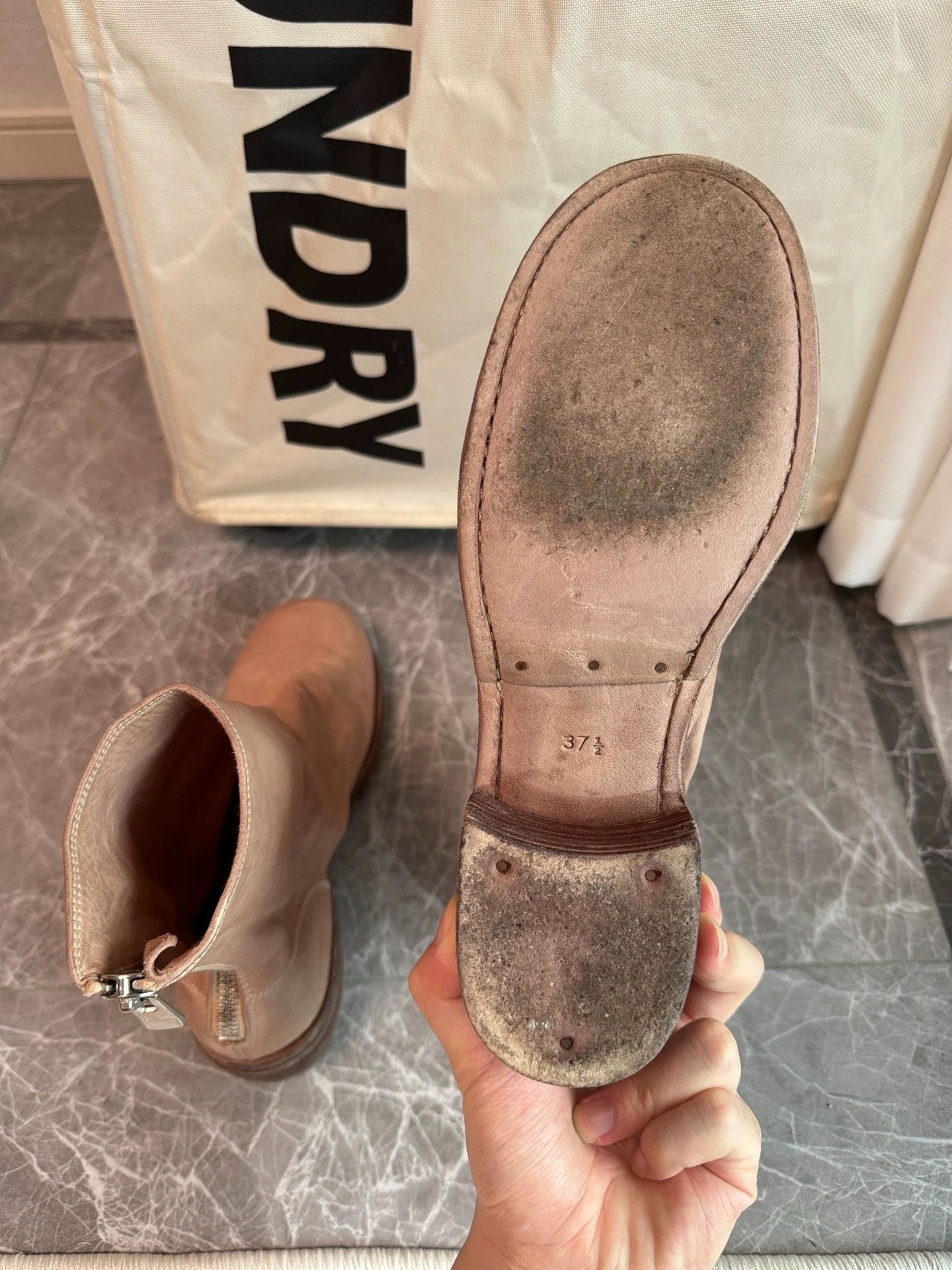 Guidi Guidi 796Z Milk Tea 37.5 95 New Size US 7 / IT 37 - 8 Thumbnail