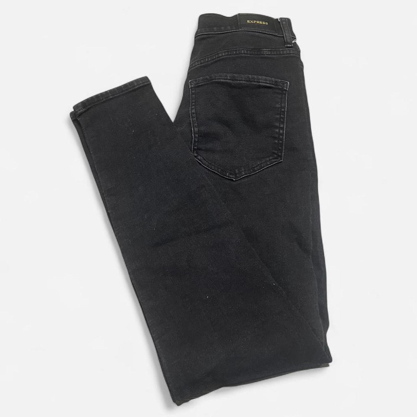 Express Express black skinny jeans skinny jeans Size 27" / US 4 / IT 40 - 6 Thumbnail