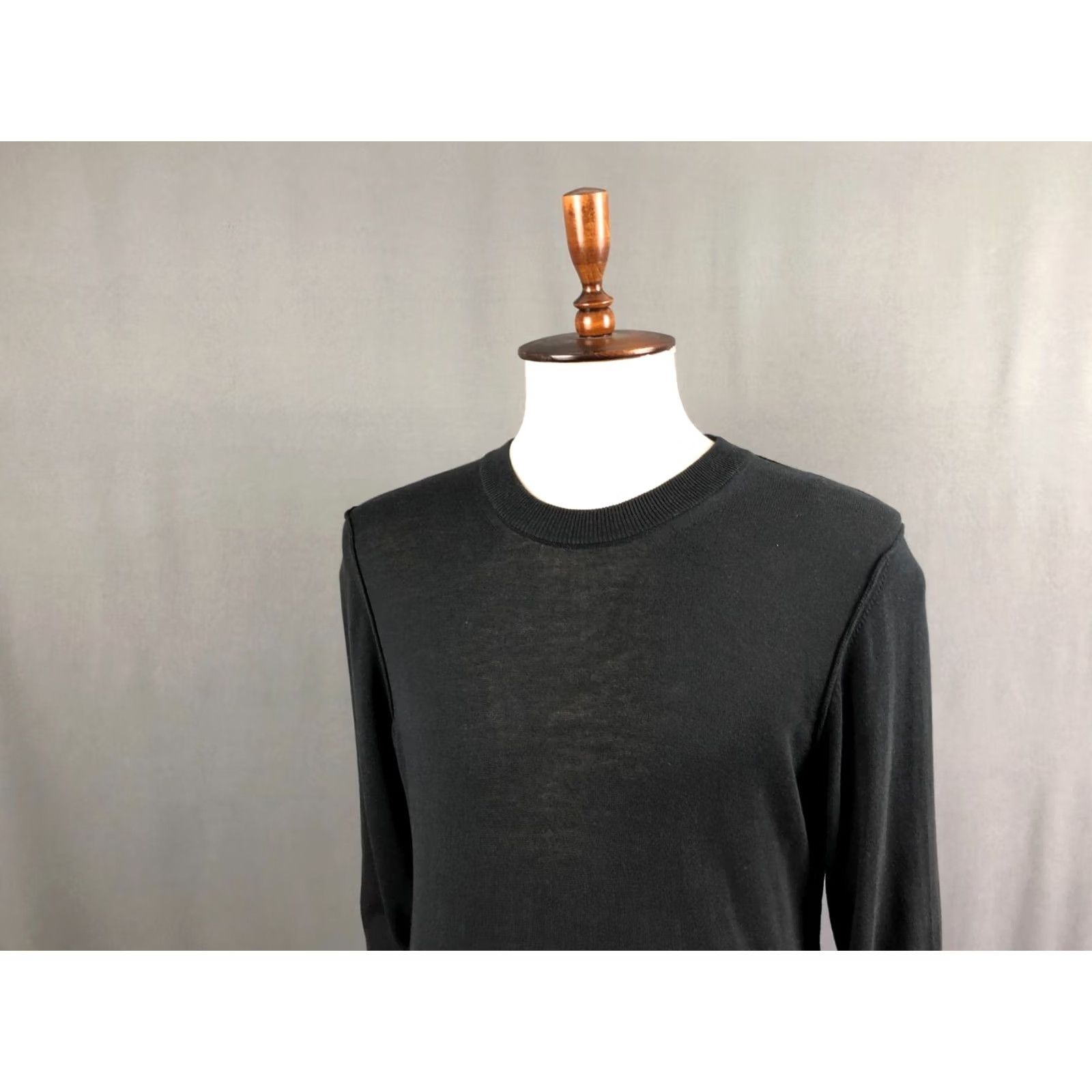 Dolce & Gabbana Dolce&Gabbana Jumper Men Size 48 Cotton Black Size US M / EU 48-50 / 2 - 4 Thumbnail
