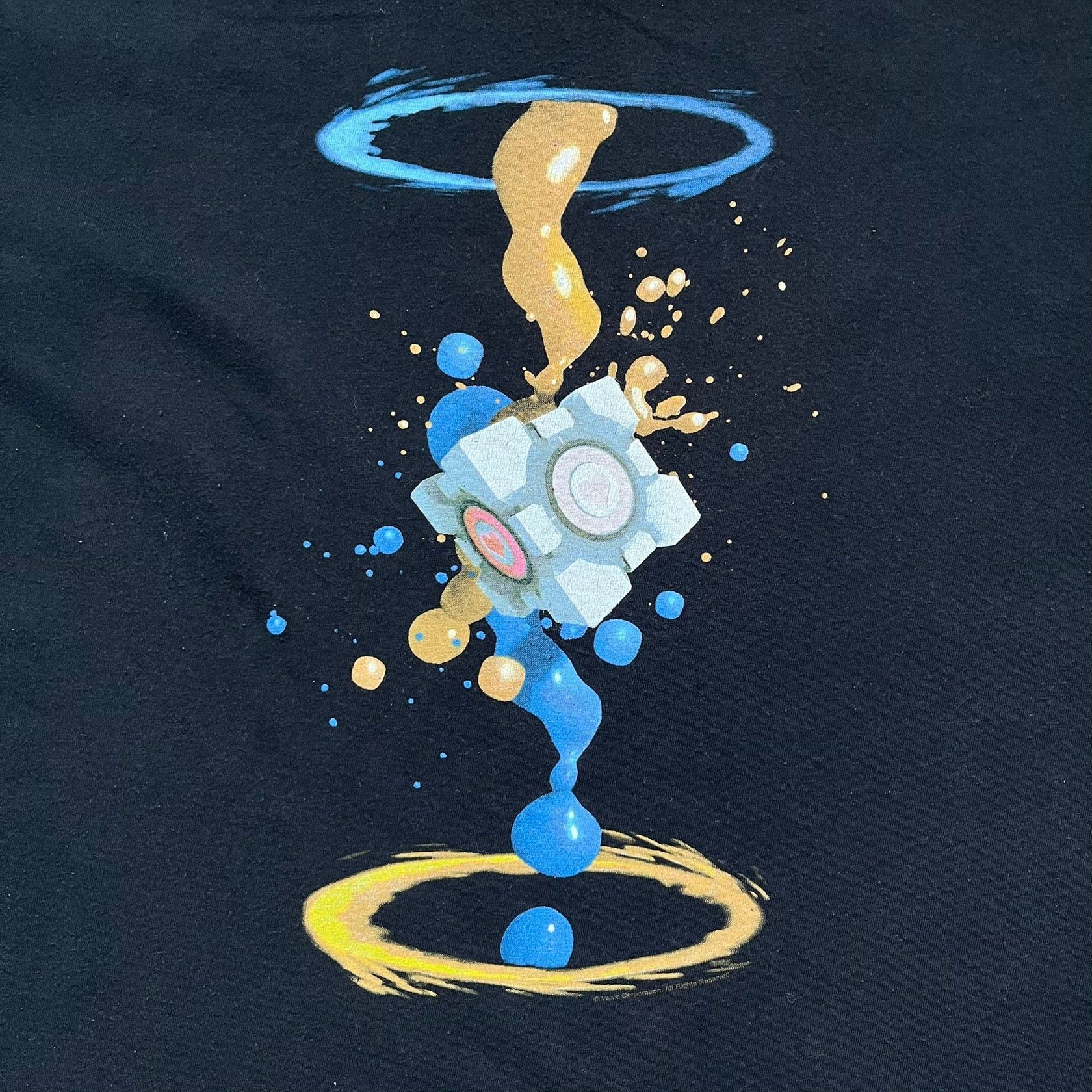 Optic Gaming Portal 2 Companion Cube 2016 Jinx Tee Size US XL / EU 56 / 4 - 2 Thumbnail