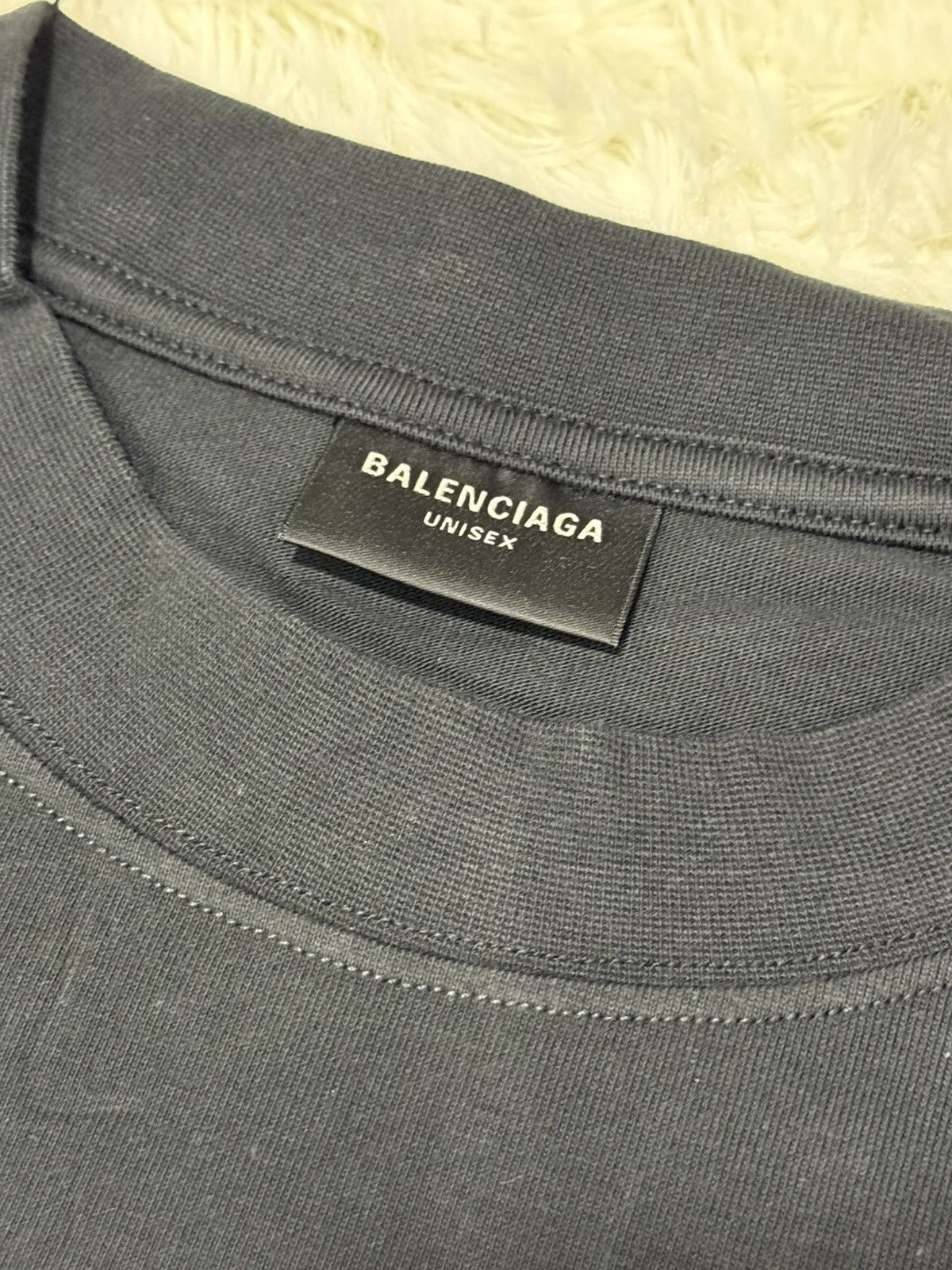 Balenciaga BALENCIAGA Political Stencil T Shirt Black White Size US XL / EU 56 / 4 - 3 Thumbnail