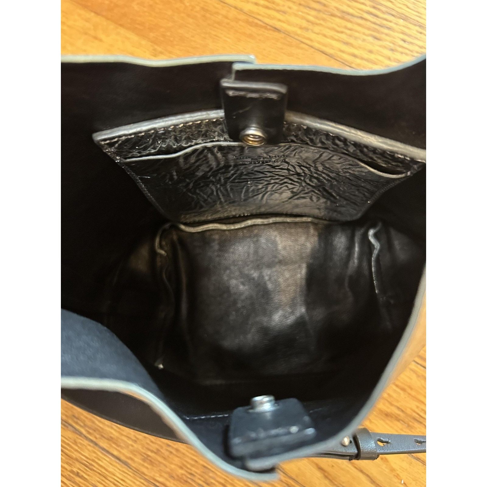 Rag & Bone Rag & Bone Crossbody Bag Metallic Textured Leather Size ONE SIZE - 4 Thumbnail