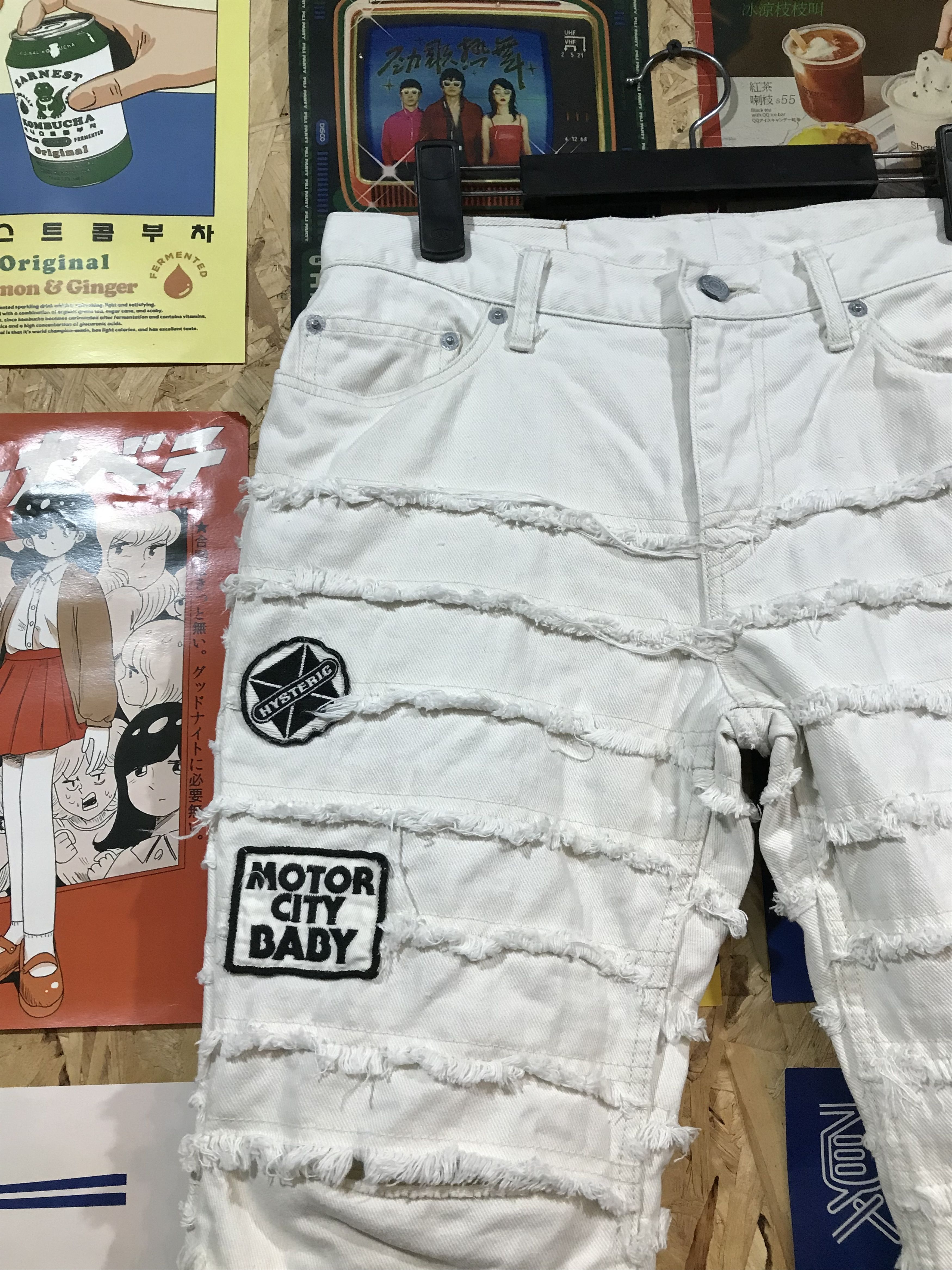 Hysteric Glamour Hysteric Glamour Kinky White With Patches Pants Size US 30 / EU 46 - 3 Thumbnail