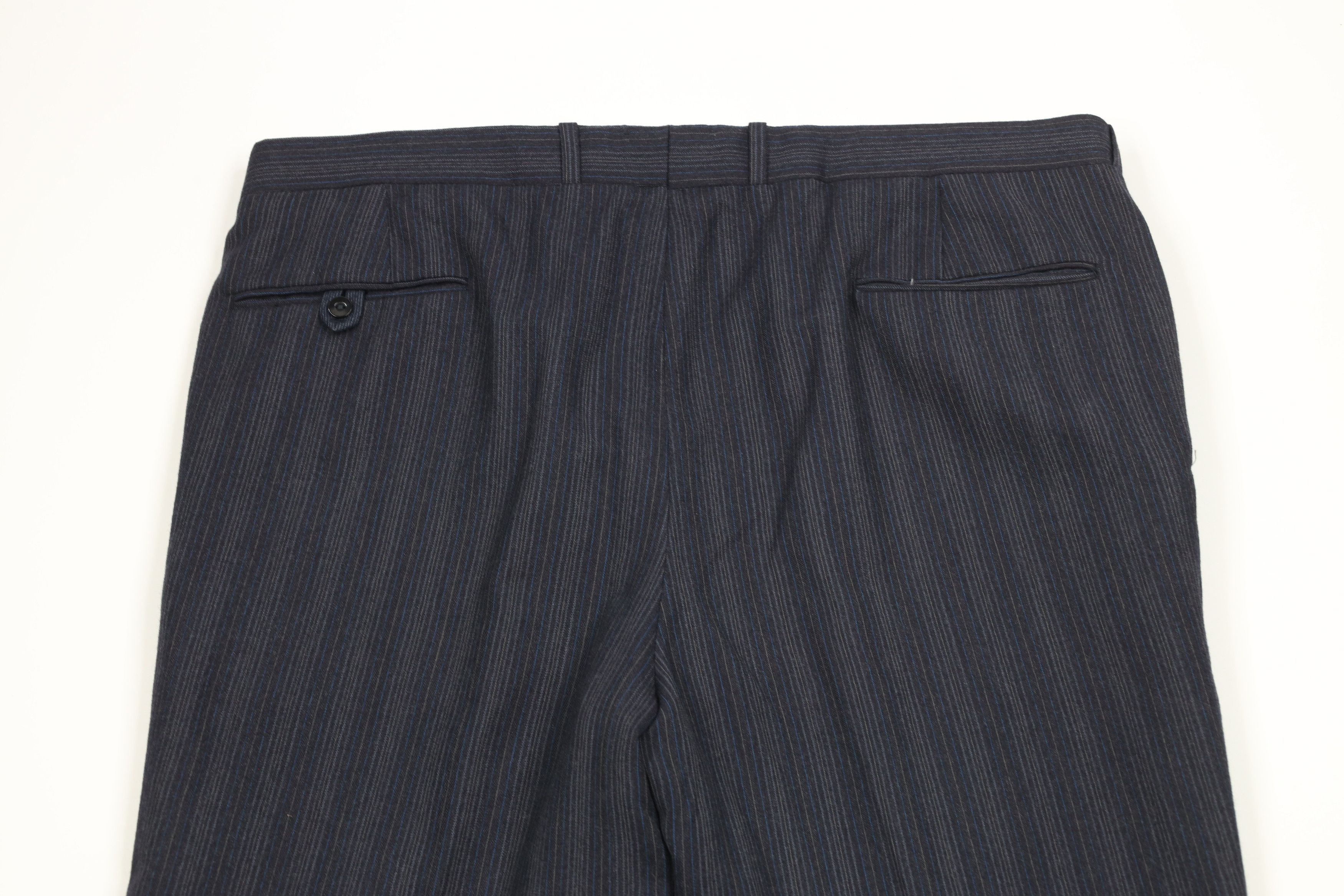 Vintage Vintage 70s Streetwear Wool Striped Bell Bottoms Chino Pants Size US 40 / EU 56 - 9 Thumbnail
