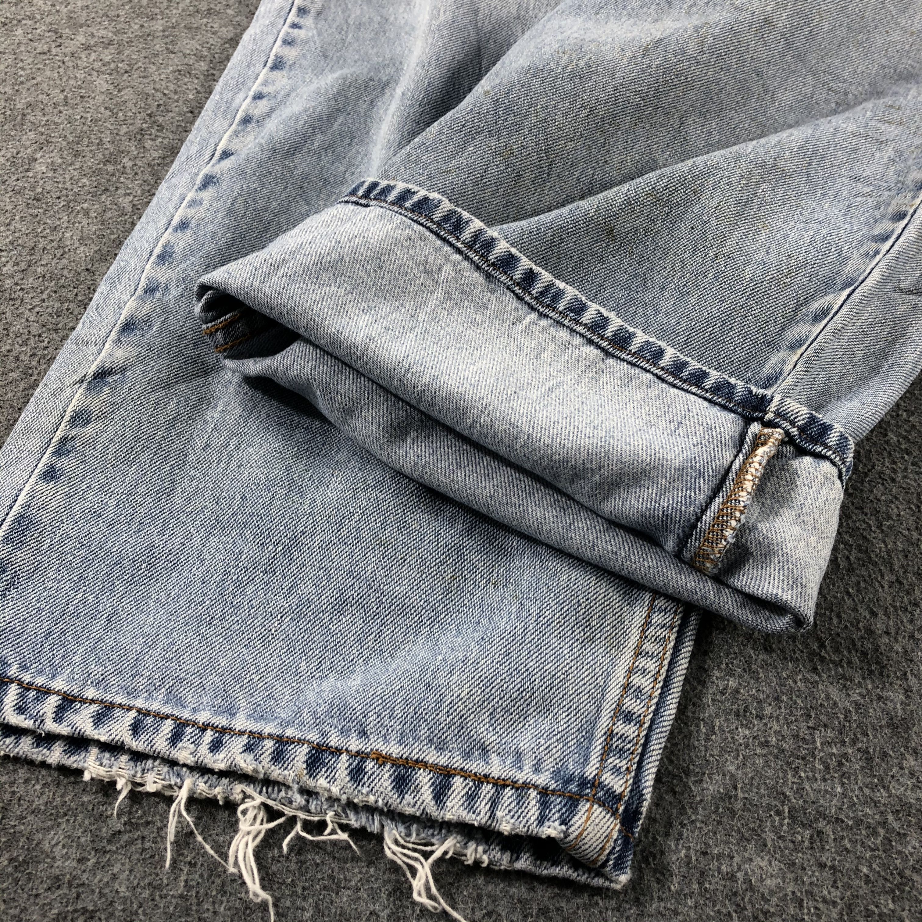 Levi's Vintage Blue Wash Levis 560 Jeans-J2352 Size US 44 / EU 60 - 7 Thumbnail