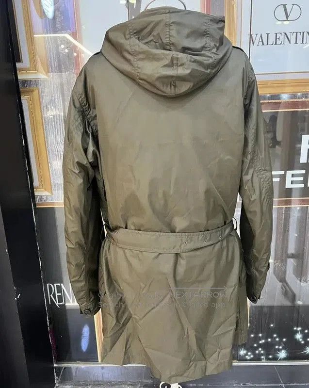 Burberry Burberry Men's Winter Green Long Coat. Size US L / EU 52-54 / 3 - 3 Thumbnail