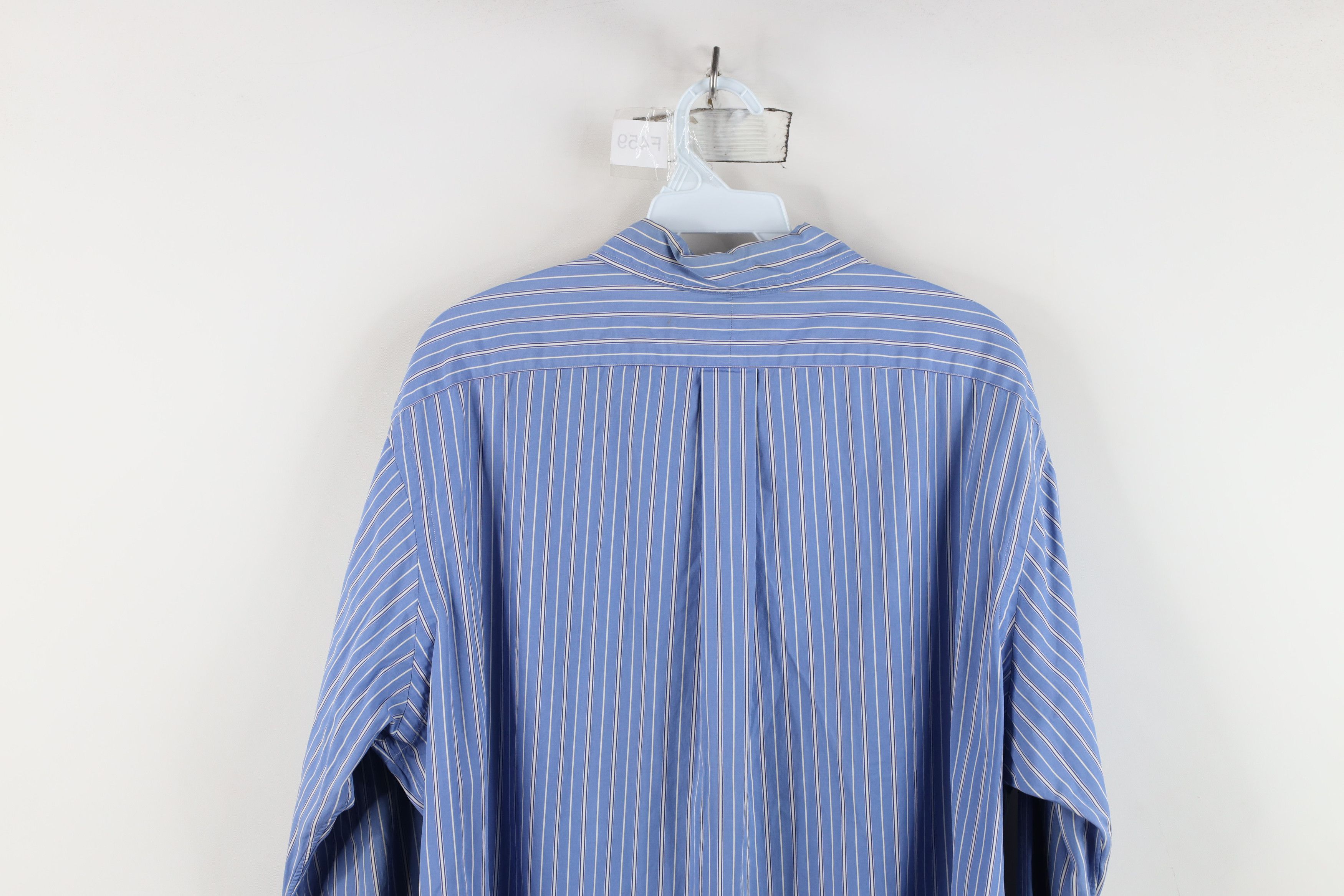 Polo Ralph Lauren Vintage 90s Ralph Lauren Fit Striped Button Down Shirt Size US L / EU 52-54 / 3 - 13 Thumbnail