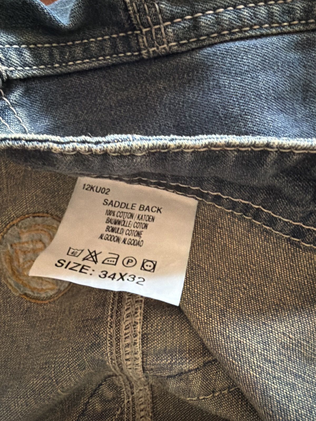 Lee Lee Union Alls Saddleback Jeans Size US 34 / EU 50 - 4 Thumbnail