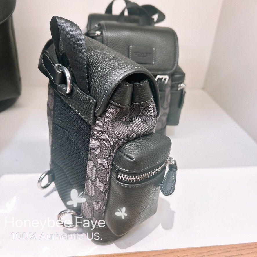 Coach Sprint Sling Pack In Signature Jacquard CBF64 Size ONE SIZE - 3 Thumbnail