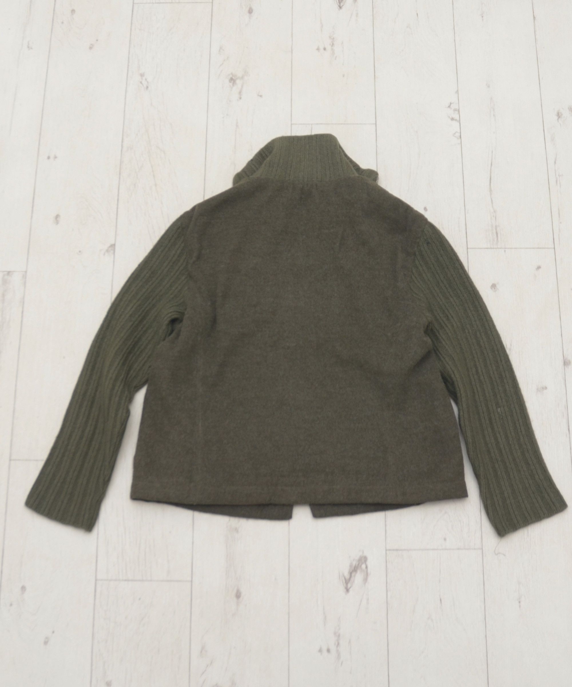 Transit Transit Par Such Full Zip Wool Sweater Y2k Moto Biker Jacket Size M / US 6-8 / IT 42-44 - 9 Thumbnail