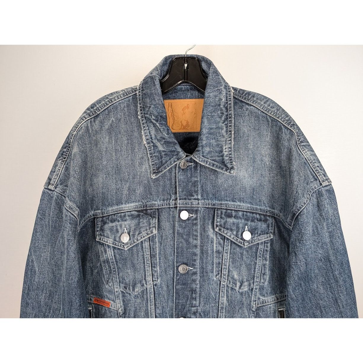 Martine Rose o1rshd1 Denim Jacket in Blue Size US L / EU 52-54 / 3 - 5 Thumbnail