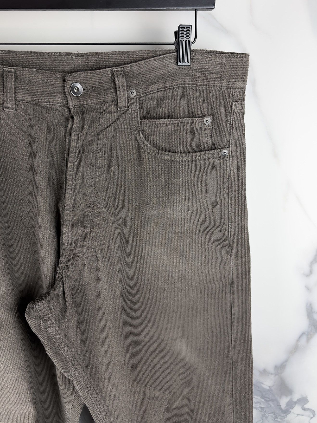 Rick Owens FW06 Rick Owens Dustulator Corduroy Detroit Denim Jeans Size US 33 - 6 Thumbnail