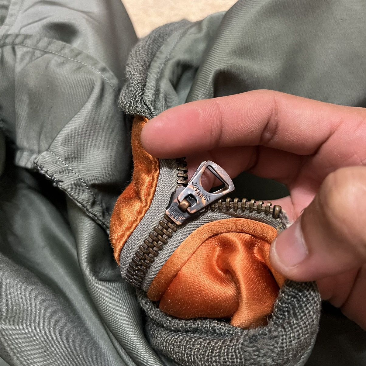 Alpha Industries × Avirex × Vintage Authentic Vintage Avirex Alpha Industry USN 70's Bomber Size US S / EU 44-46 / 1 - 10 Thumbnail