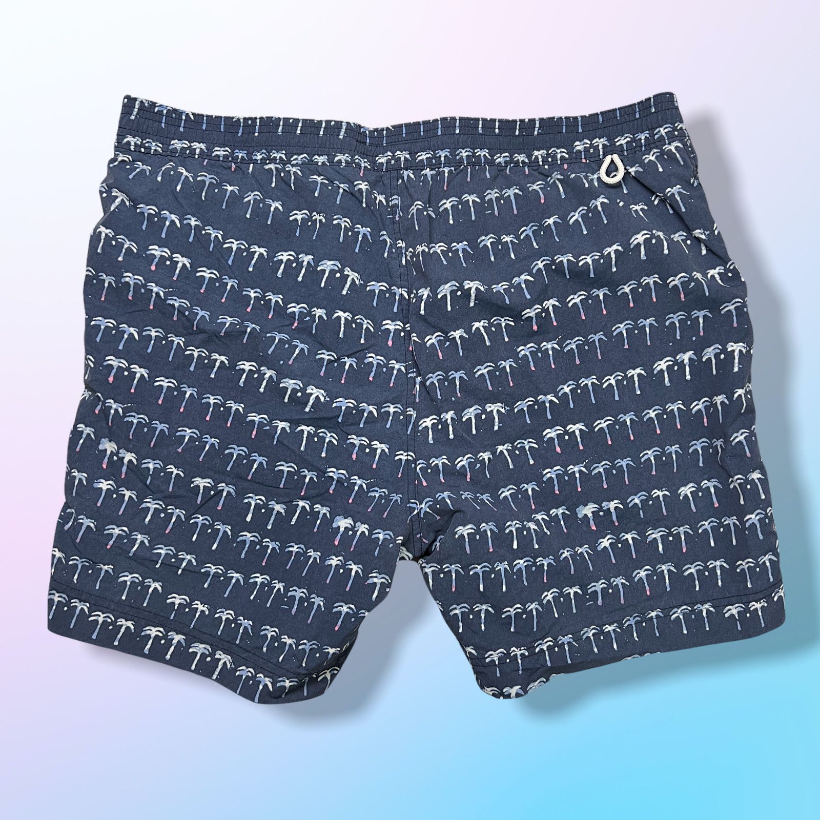 Tommy Hilfiger Tommy Hilfiger Blue Palm Swim Trunks XXL Mesh 38 Size US 38 / EU 54 - 2 Thumbnail