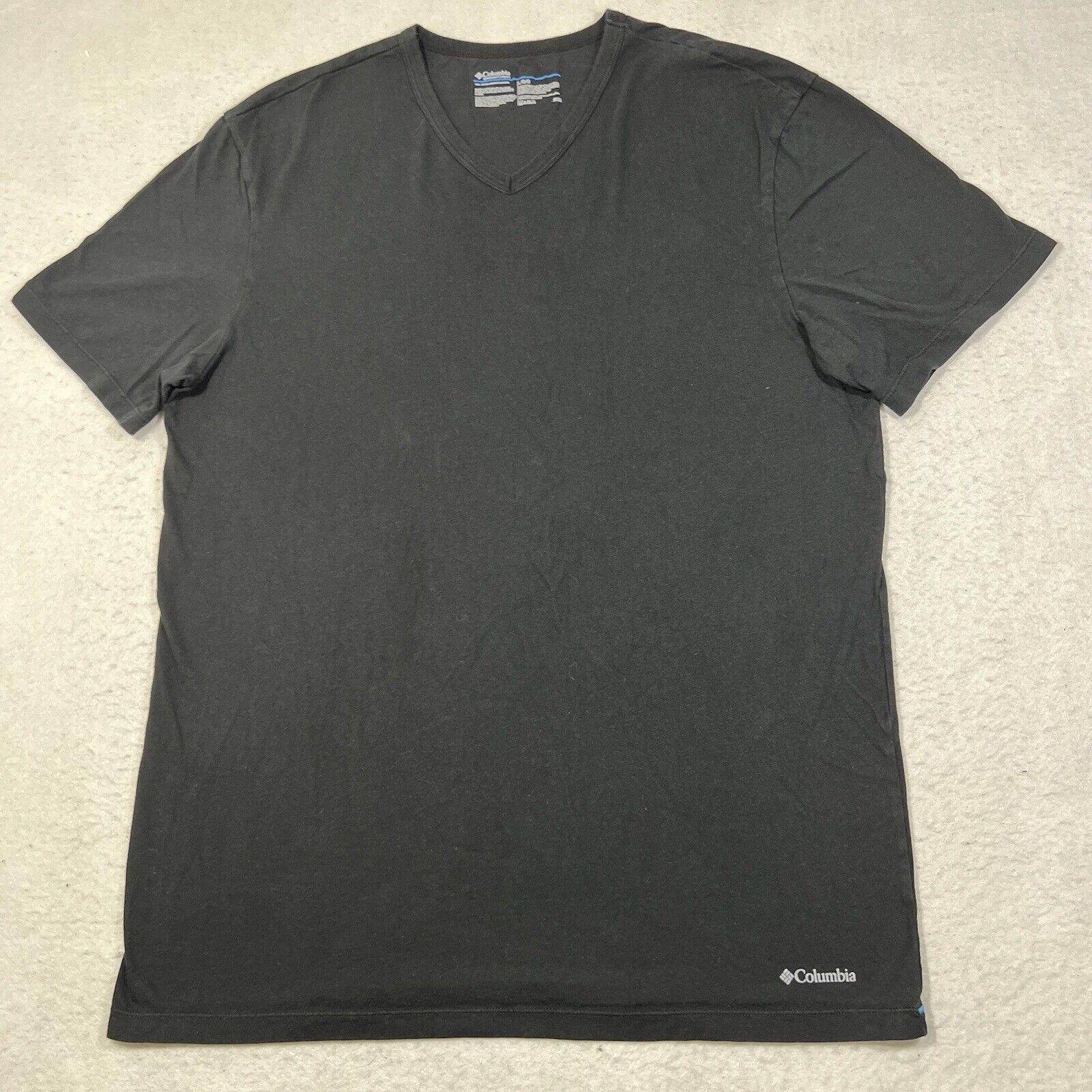 Columbia Columbia Sportswear V-Neck Pullover Logo T Shirt Size US L / EU 52-54 / 3 - 1 Thumbnail