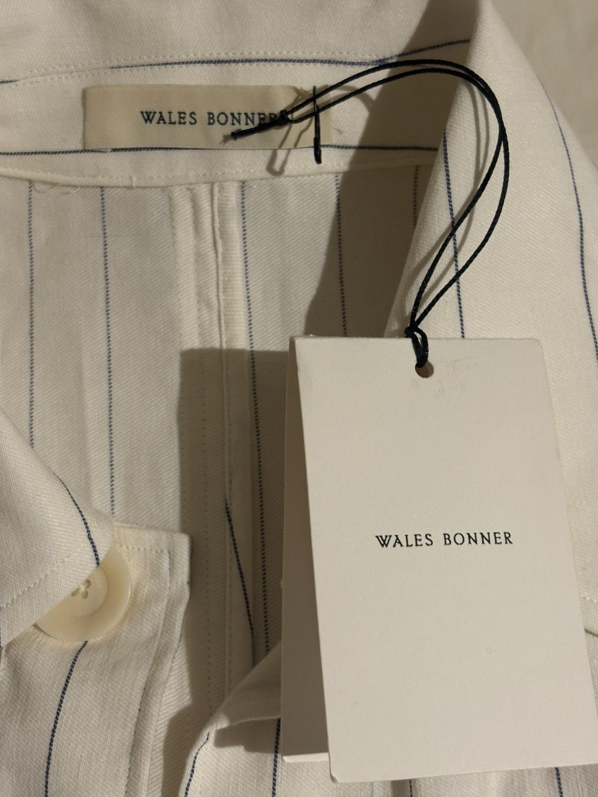 Wales Bonner BNWT Wales Bonner Ivory Shirt Jacket Size US S / EU 44-46 / 1 - 4 Thumbnail